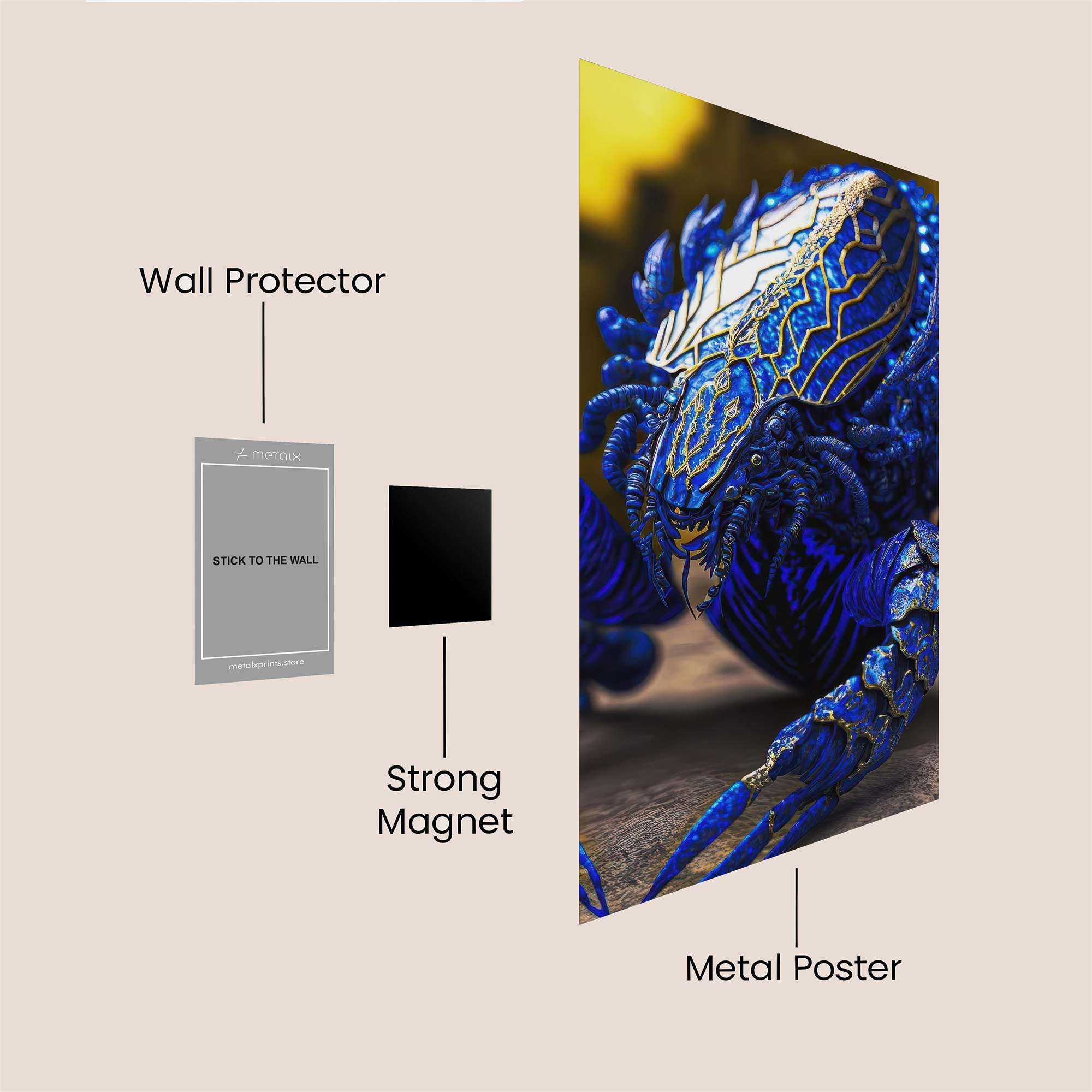 Alien Majesty Safe Wall Magnetic / M