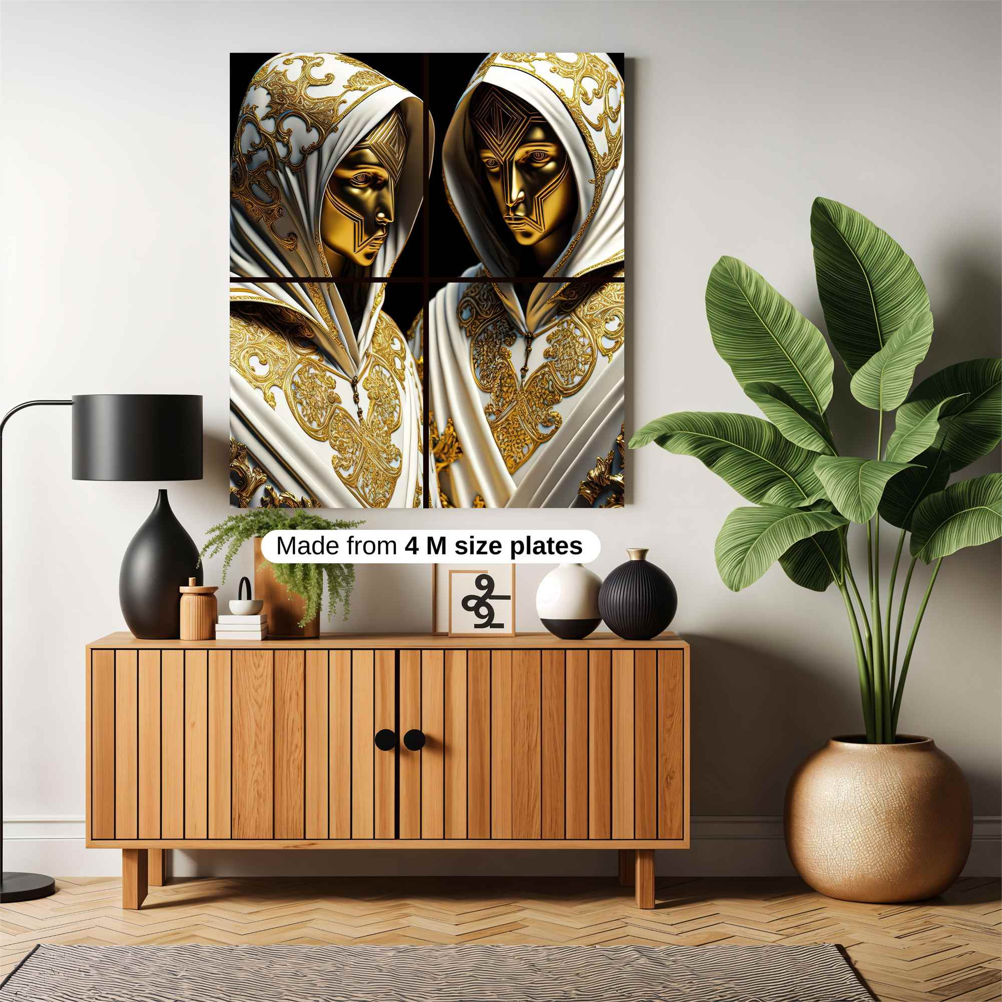 Golden Serenity Safe Wall Magnetic / M