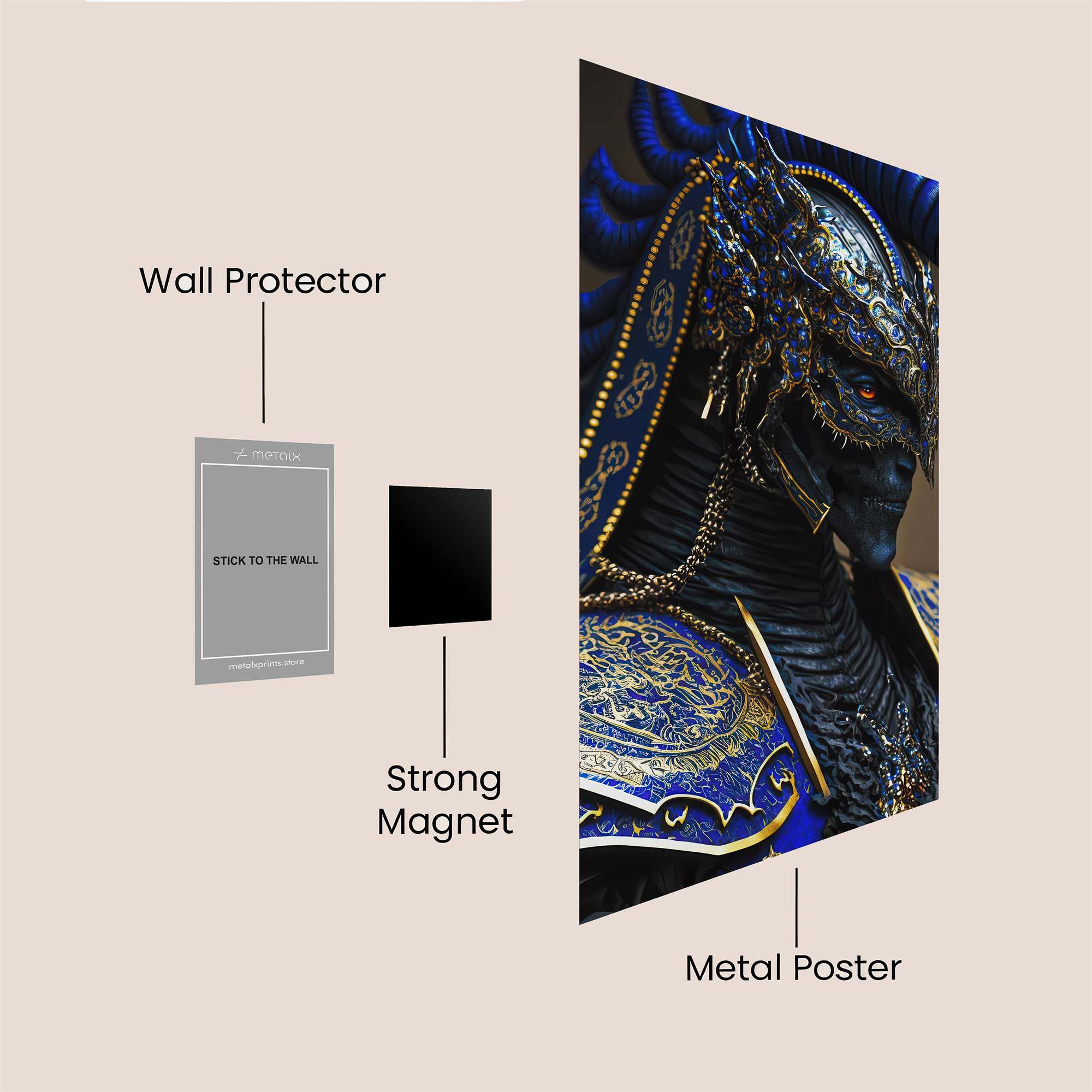 Demon Majesty Safe Wall Magnetic / M