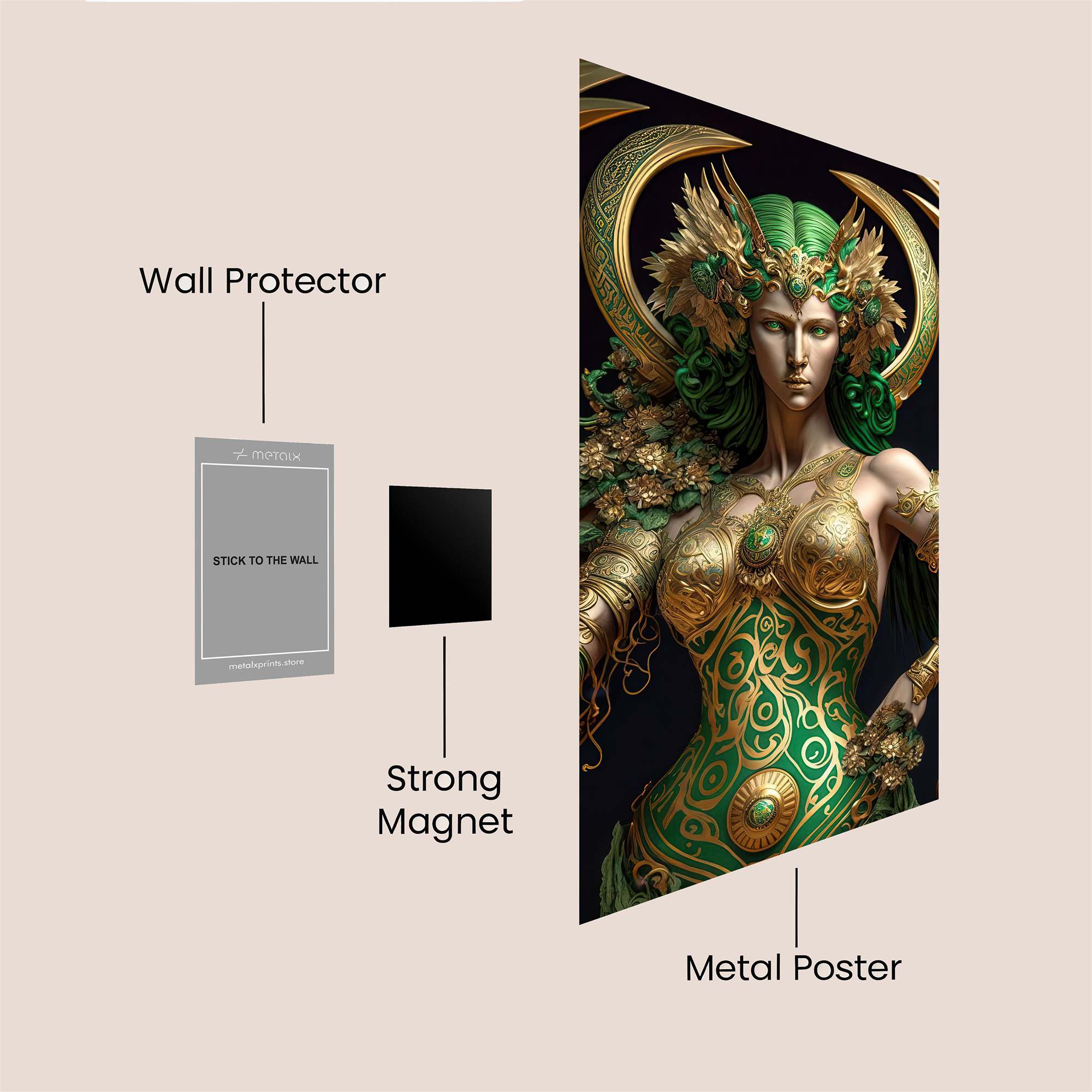 Gaia Radiant Safe Wall Magnetic / M