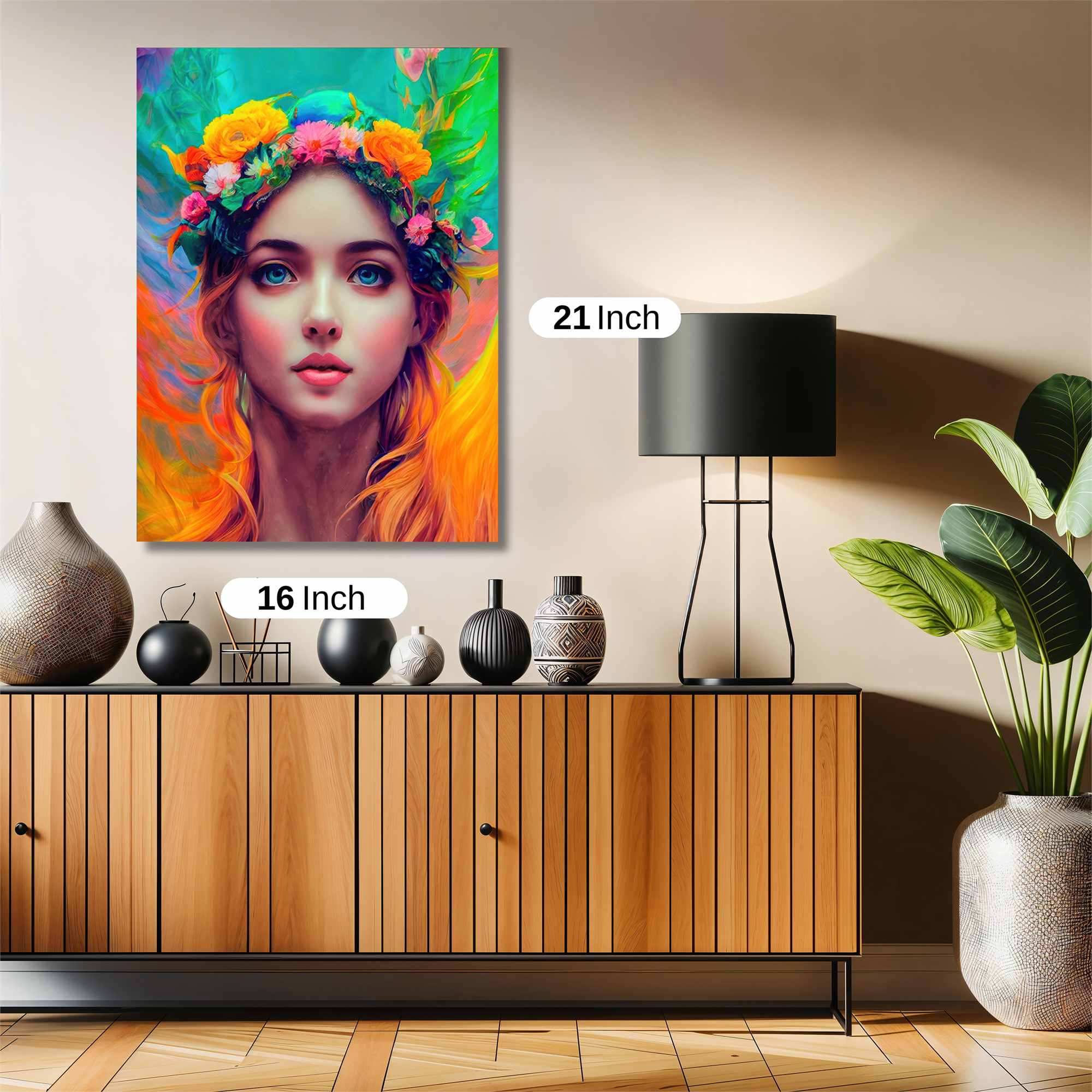 Flowerchild Bliss Safe Wall Magnetic / M