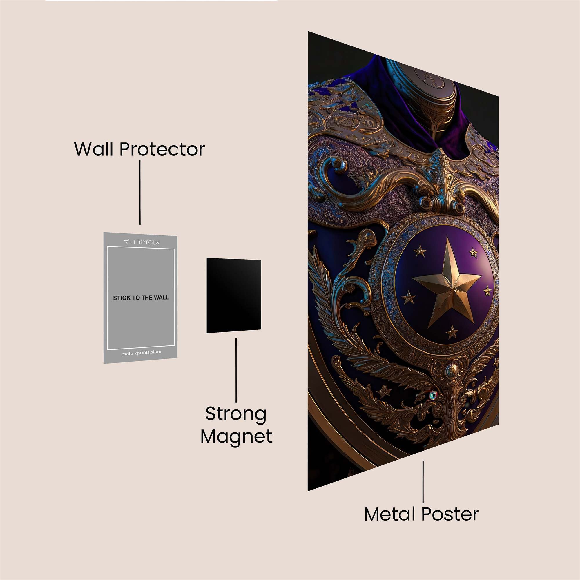 Starlight Majesty Safe Wall Magnetic / M
