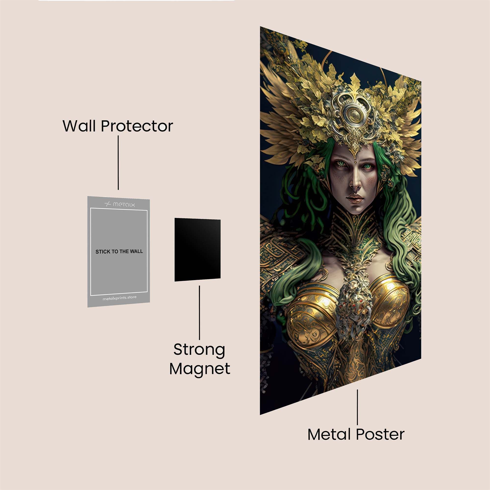 Aurelia Majestic Safe Wall Magnetic / M