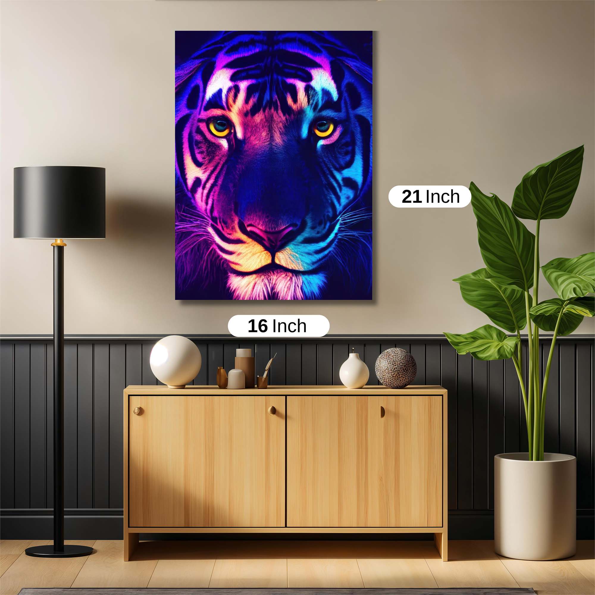 Tiger Radiance Safe Wall Magnetic / M
