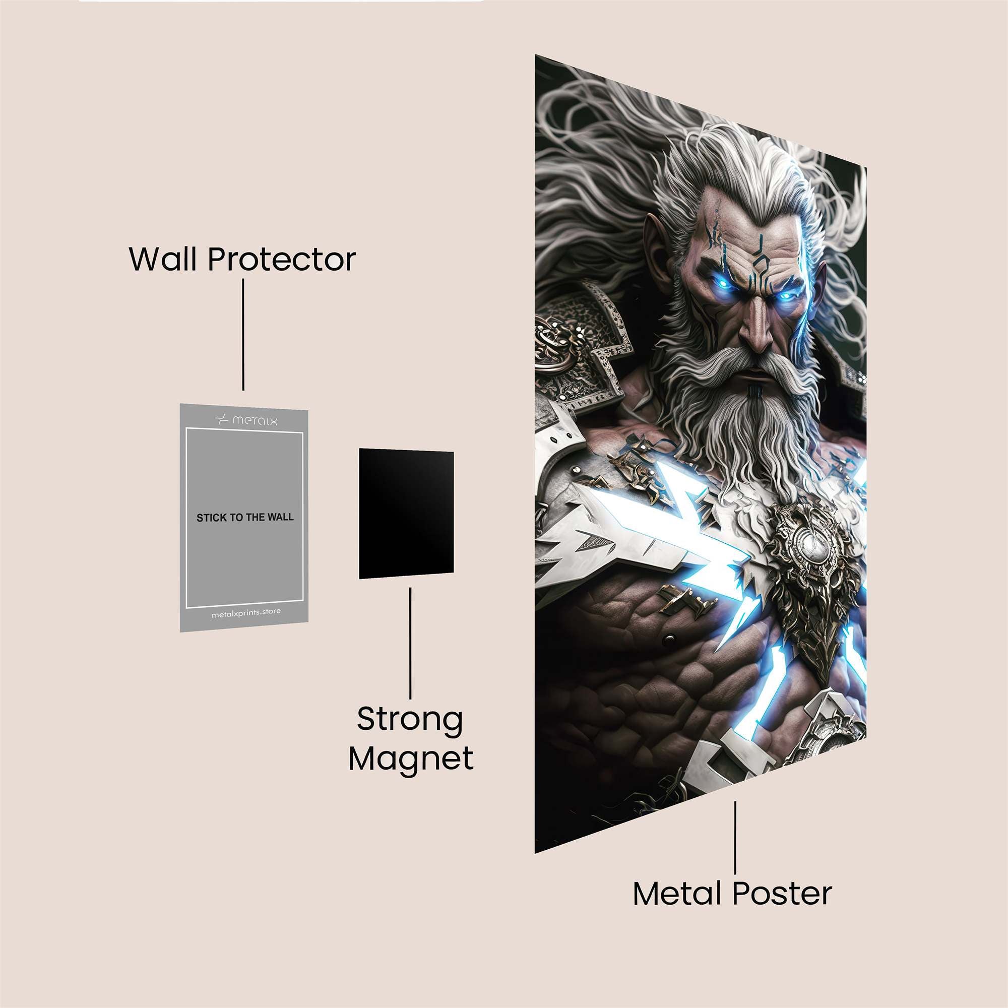 Zeus Majestic Safe Wall Magnetic / M