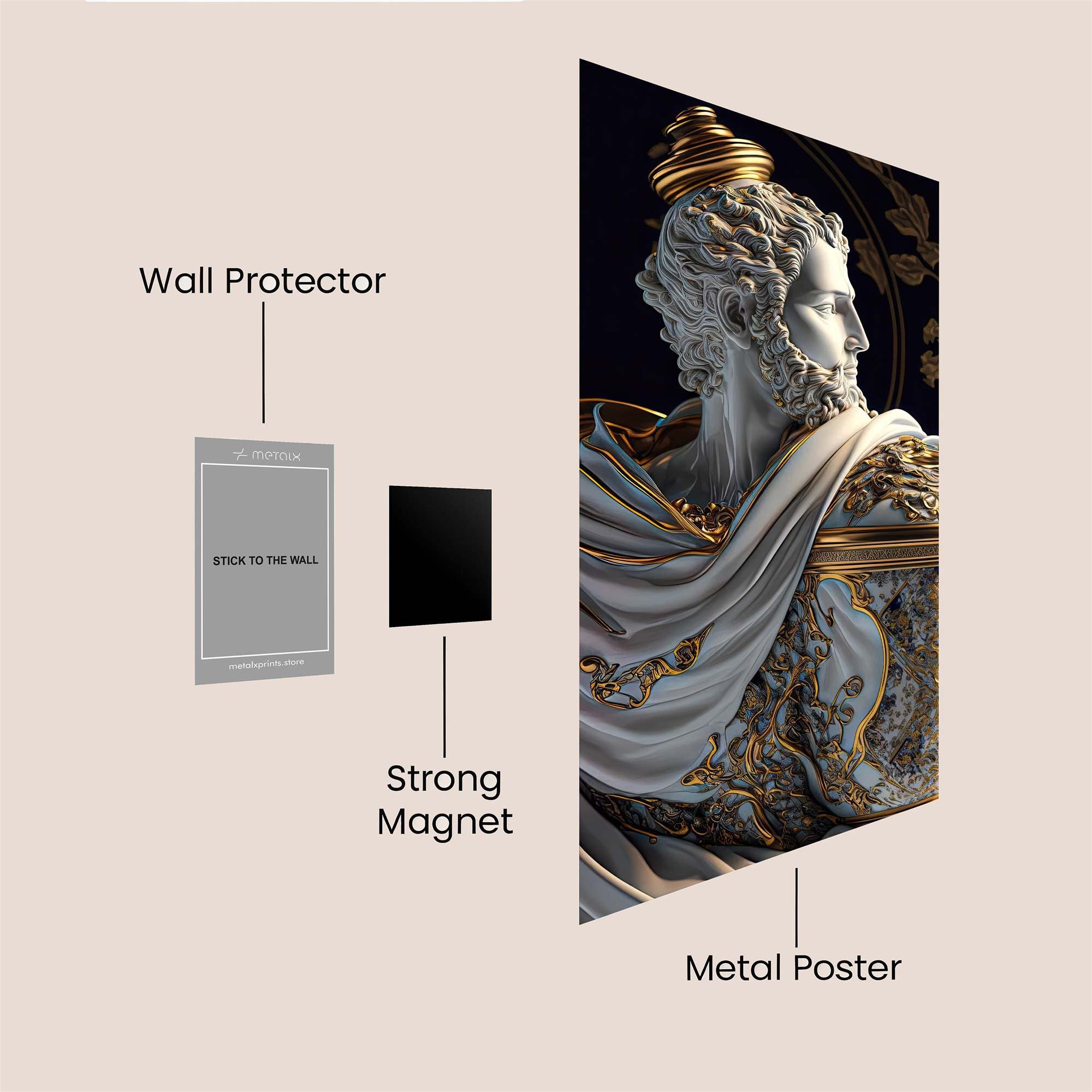 Zeus Majestic Safe Wall Magnetic / M