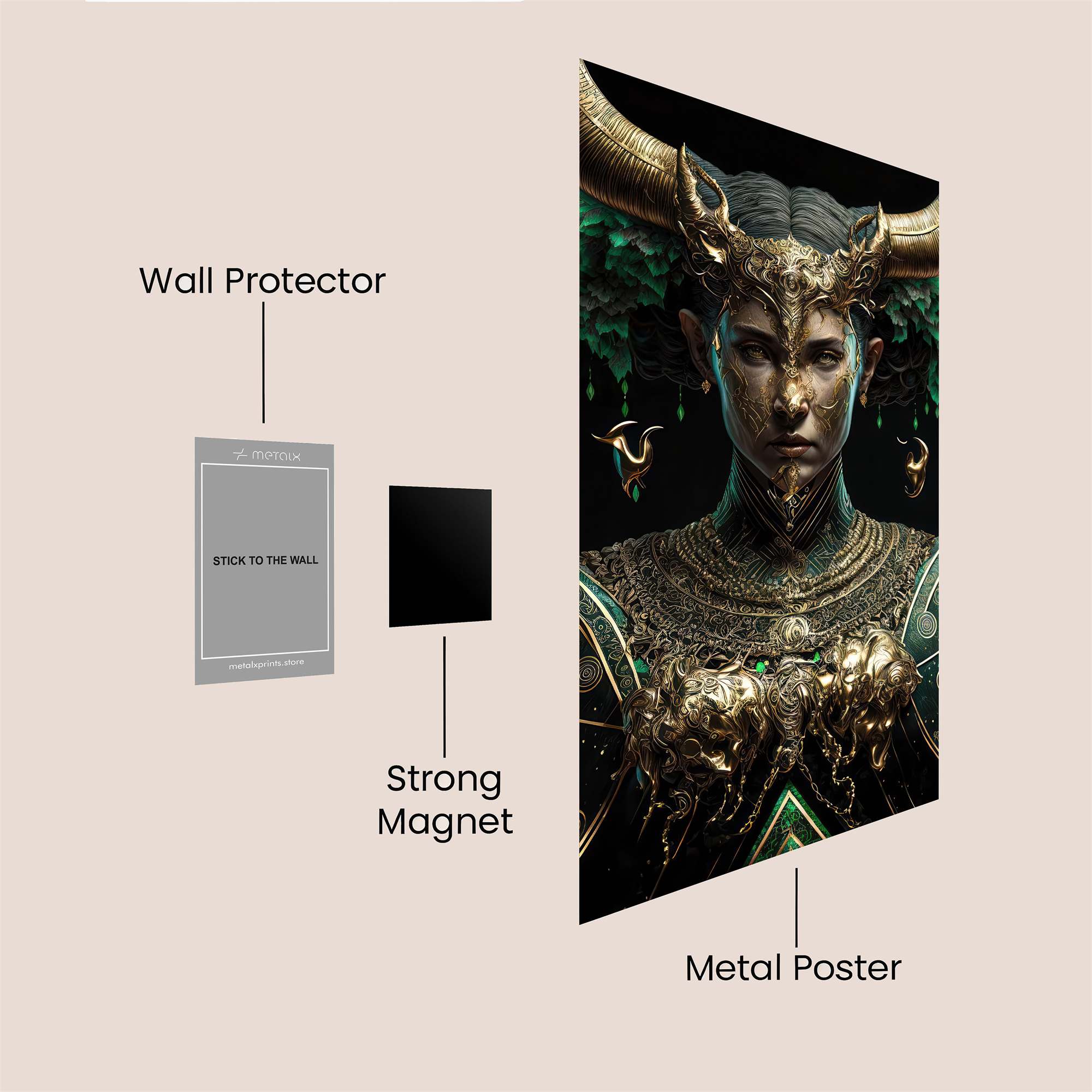 Hecate Enigmatic Safe Wall Magnetic / M