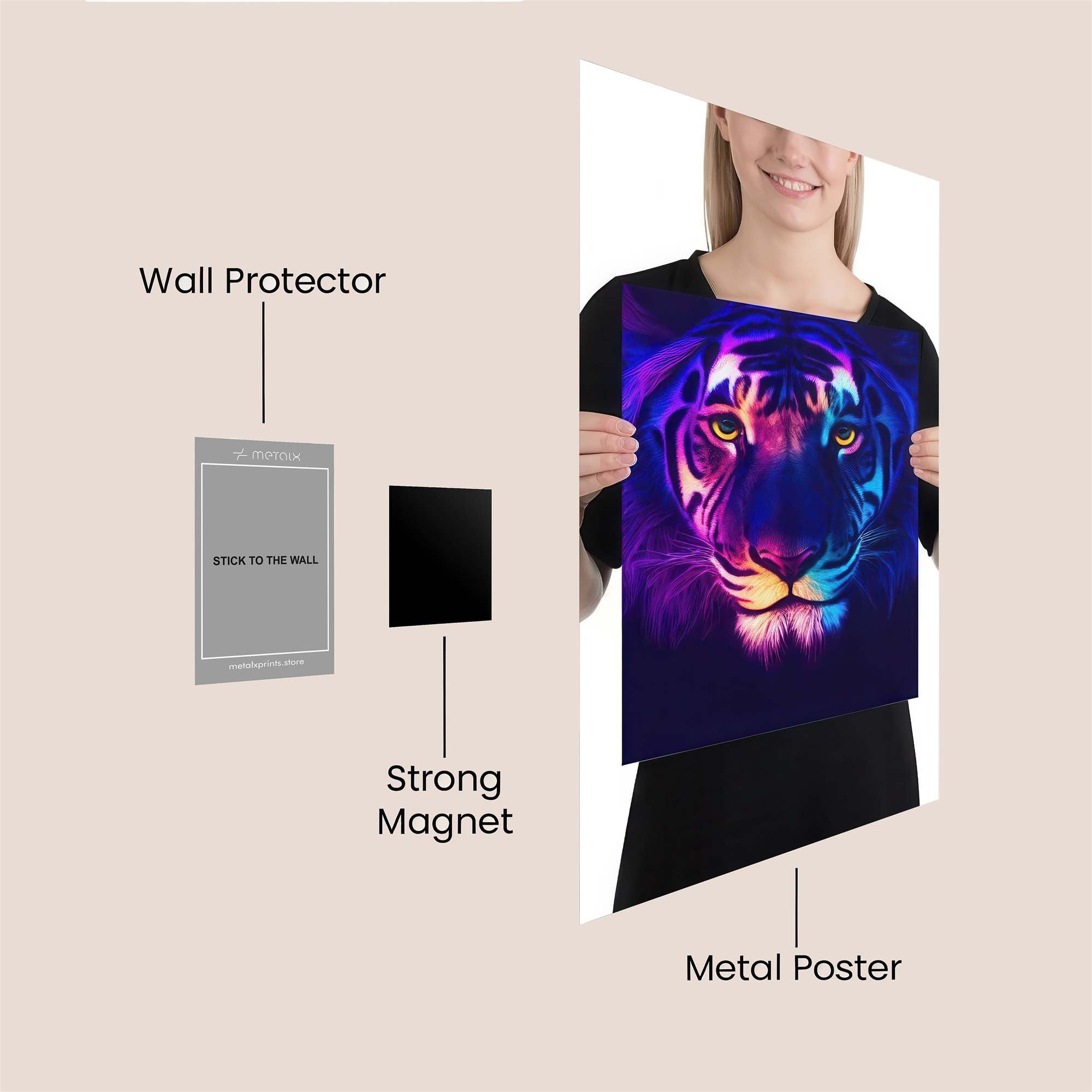 Alien Menace Safe Wall Magnetic / M