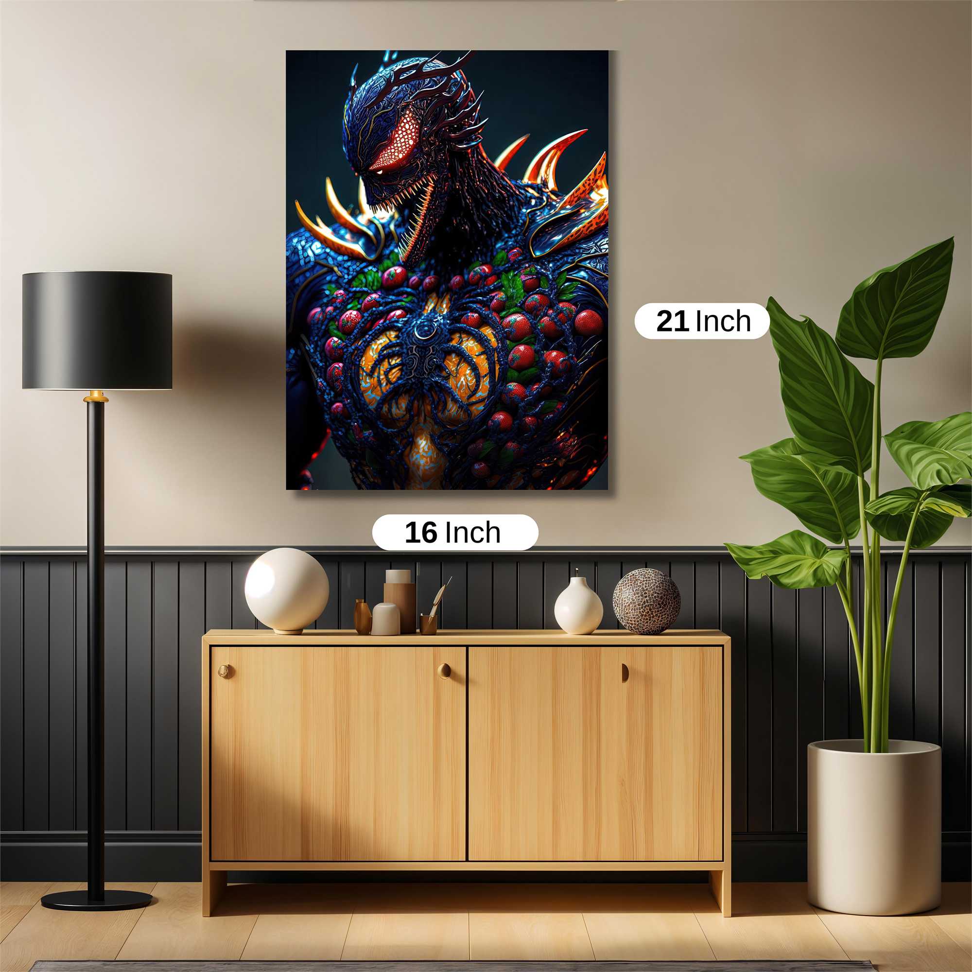 Venom Frenzy Safe Wall Magnetic / M