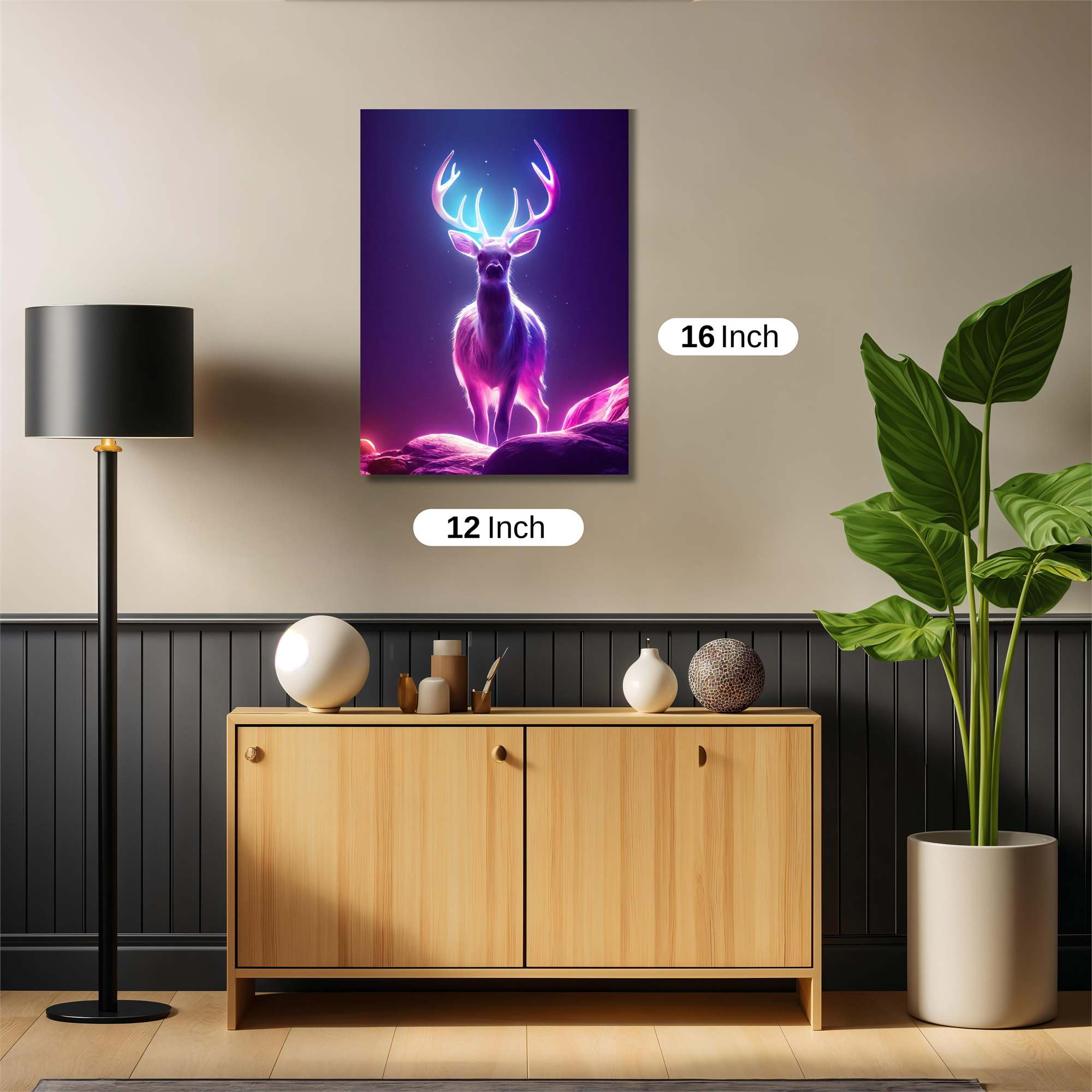 Deer Radiant Safe Wall Magnetic / M