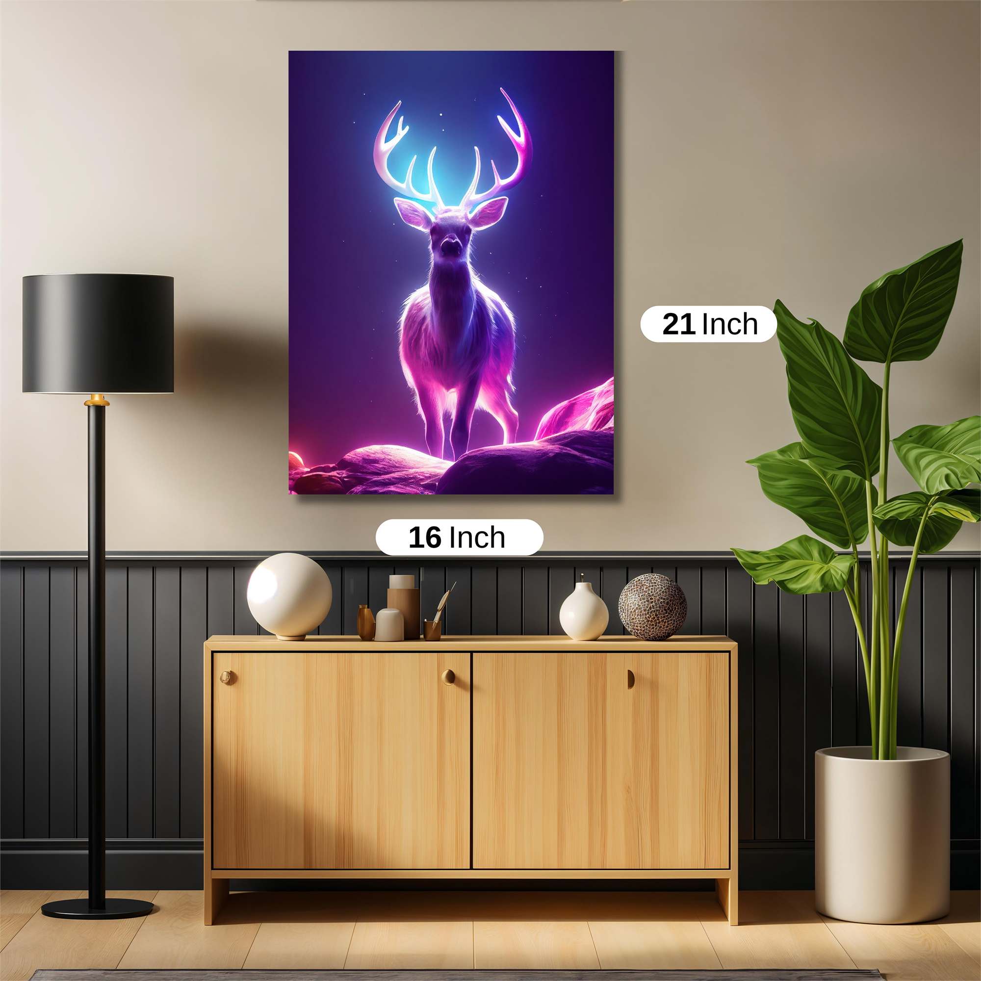 Deer Radiant Safe Wall Magnetic / M