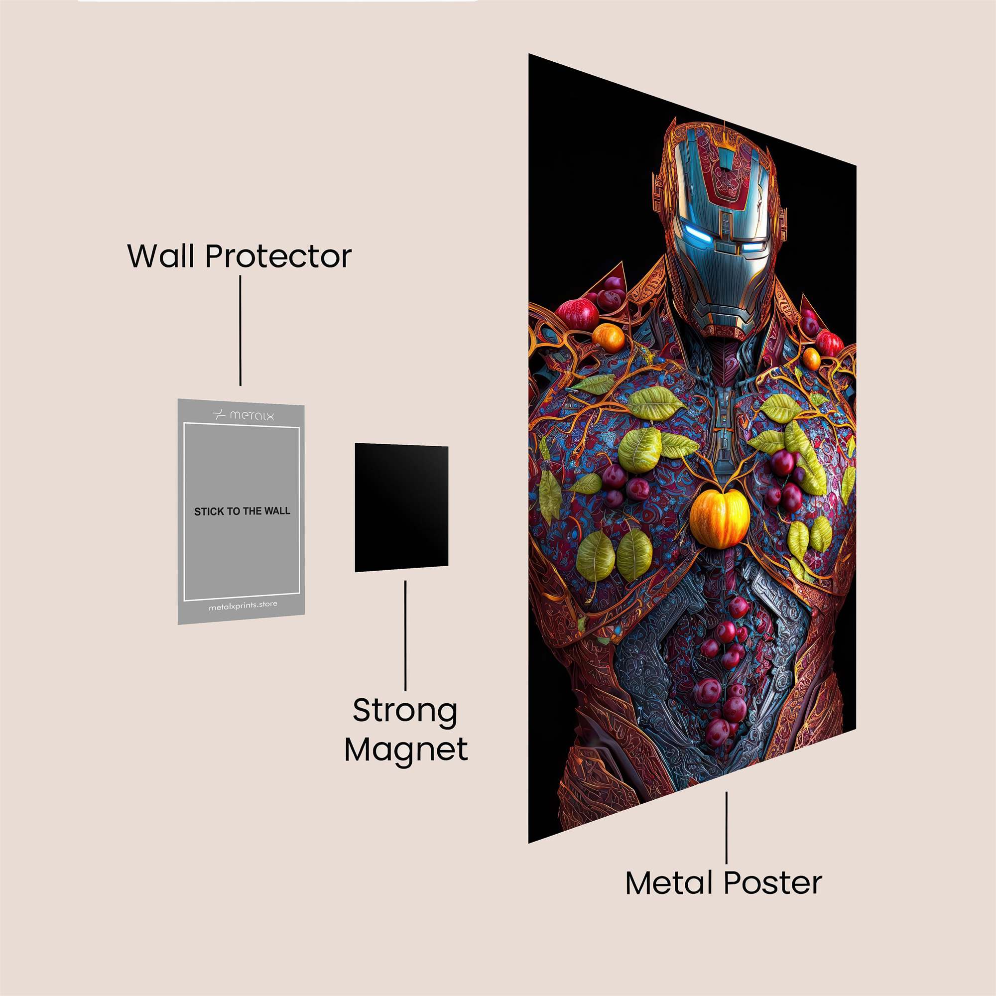 Iron Harvest Safe Wall Magnetic / M