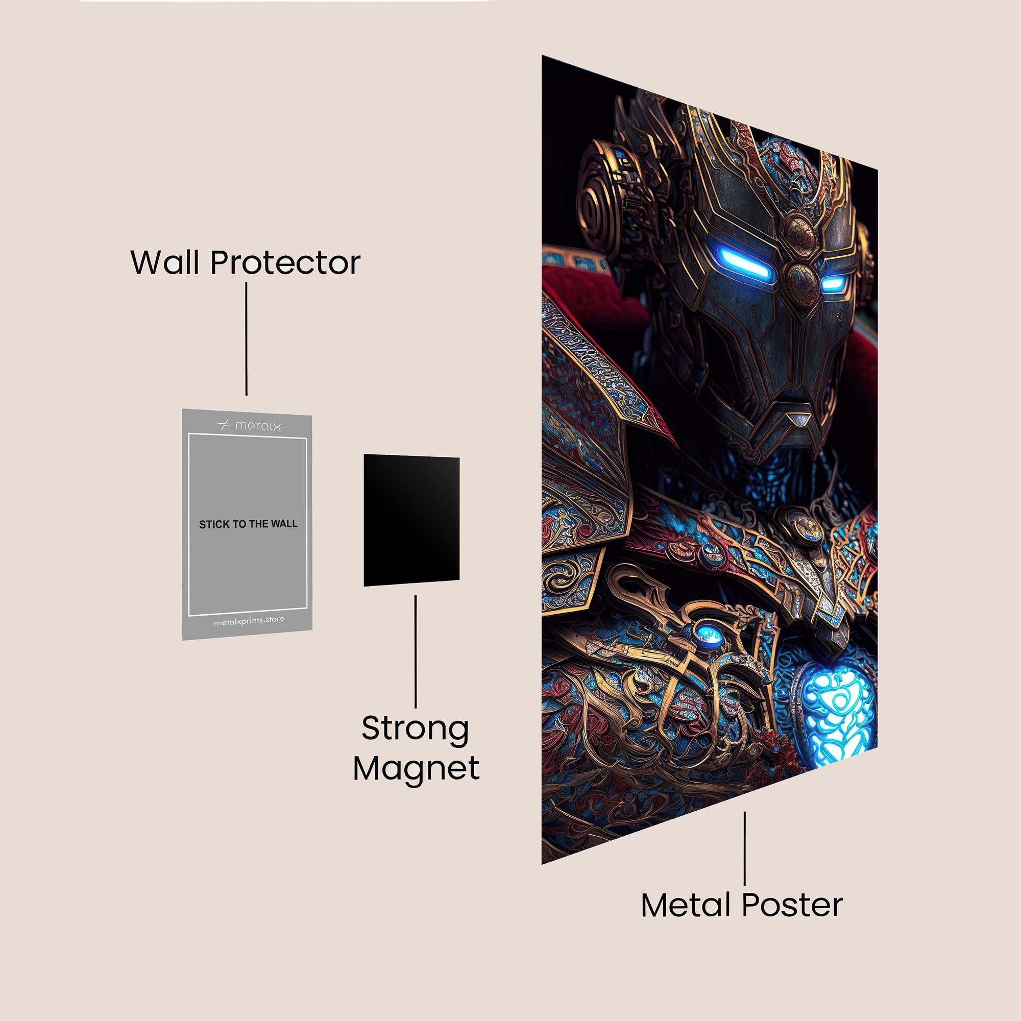 Iron Monarch Safe Wall Magnetic / M