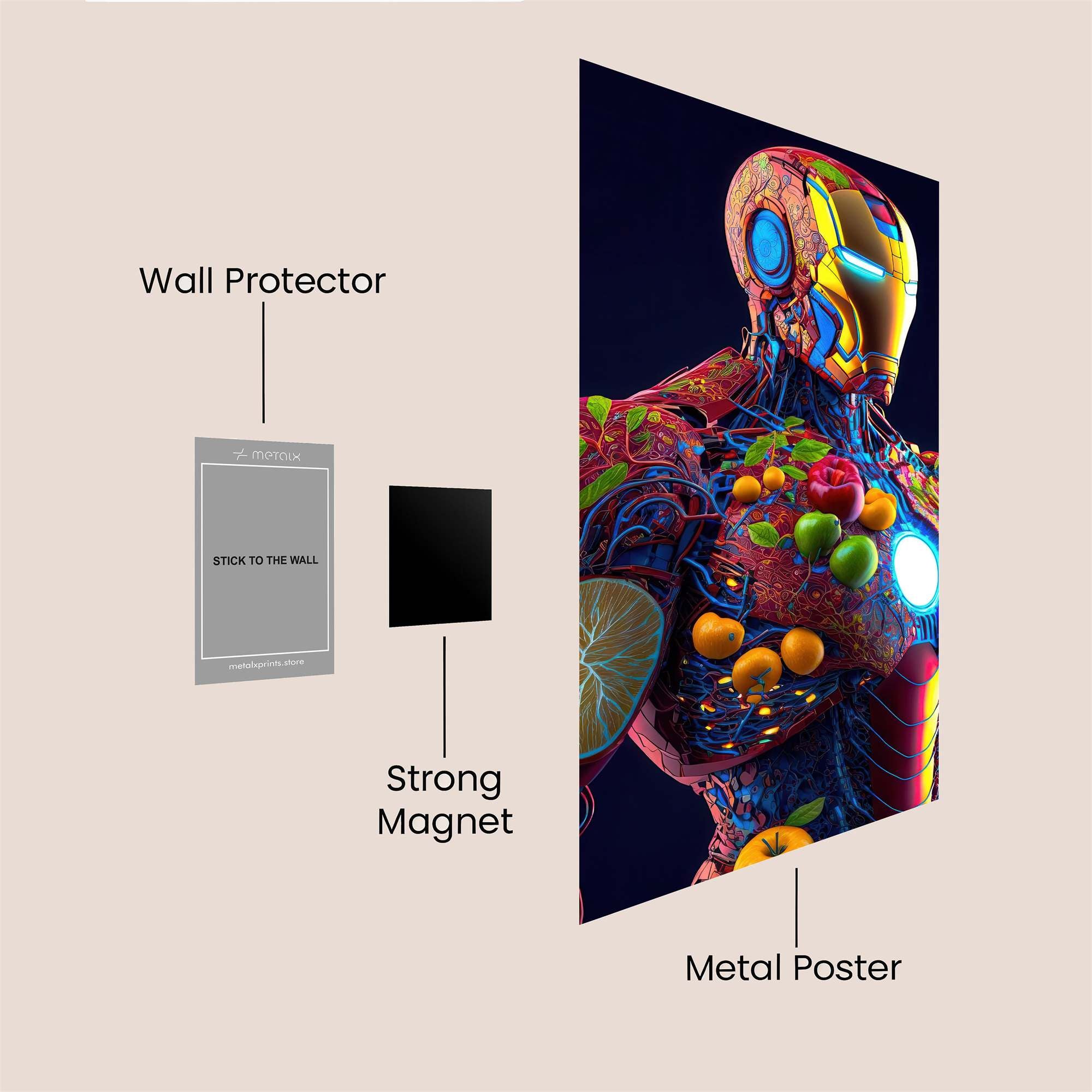 Iron Vitality Safe Wall Magnetic / M