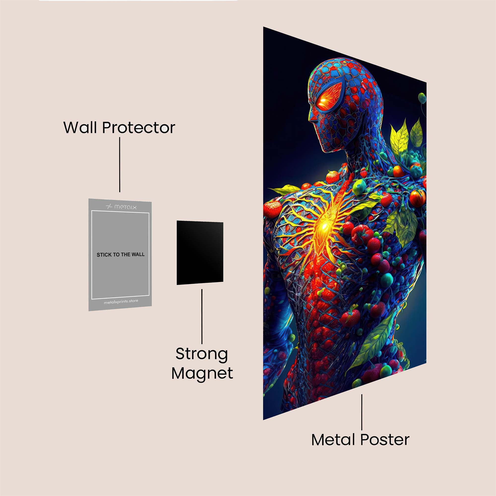 Nature's Guardian Safe Wall Magnetic / M