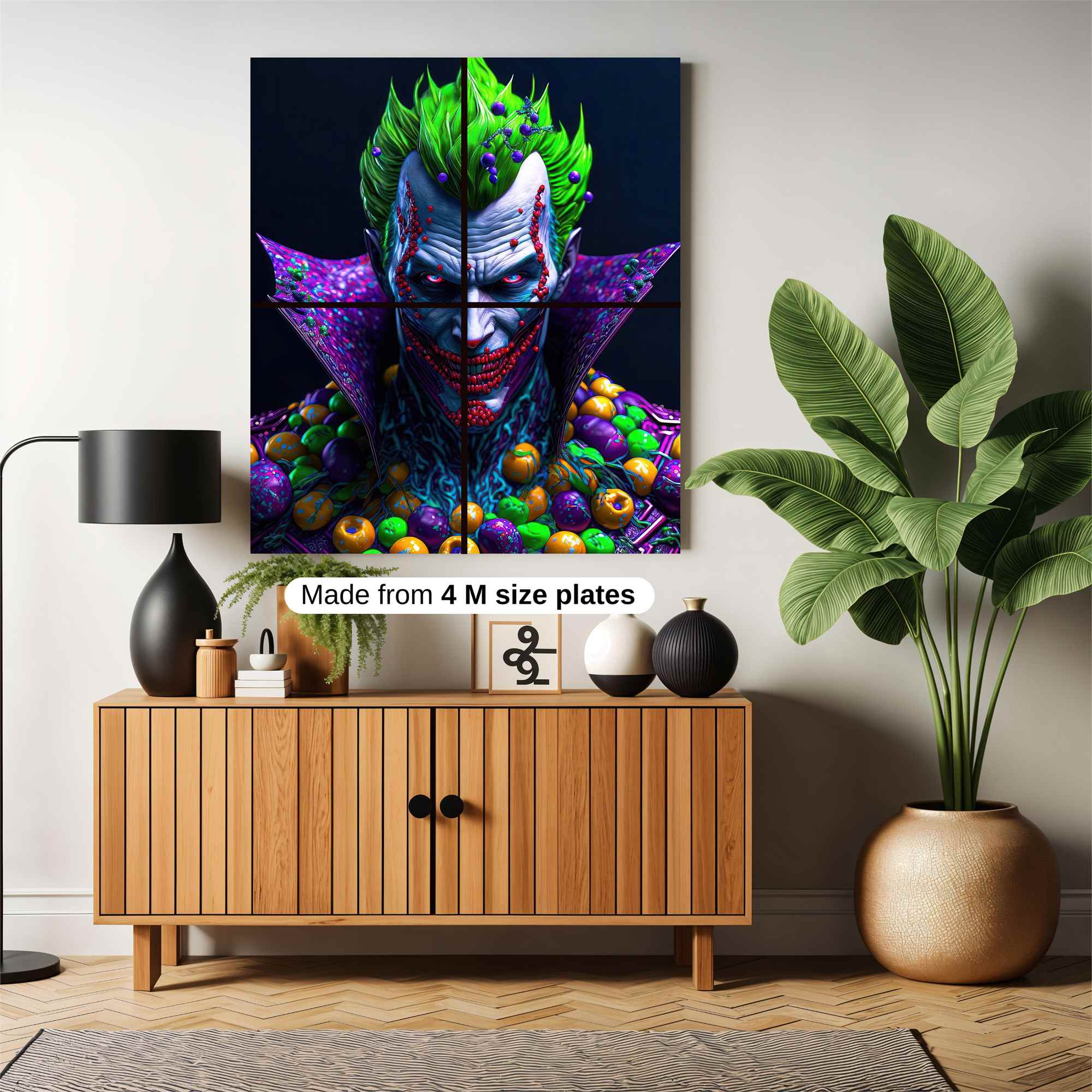Joker Maniacal Safe Wall Magnetic / M