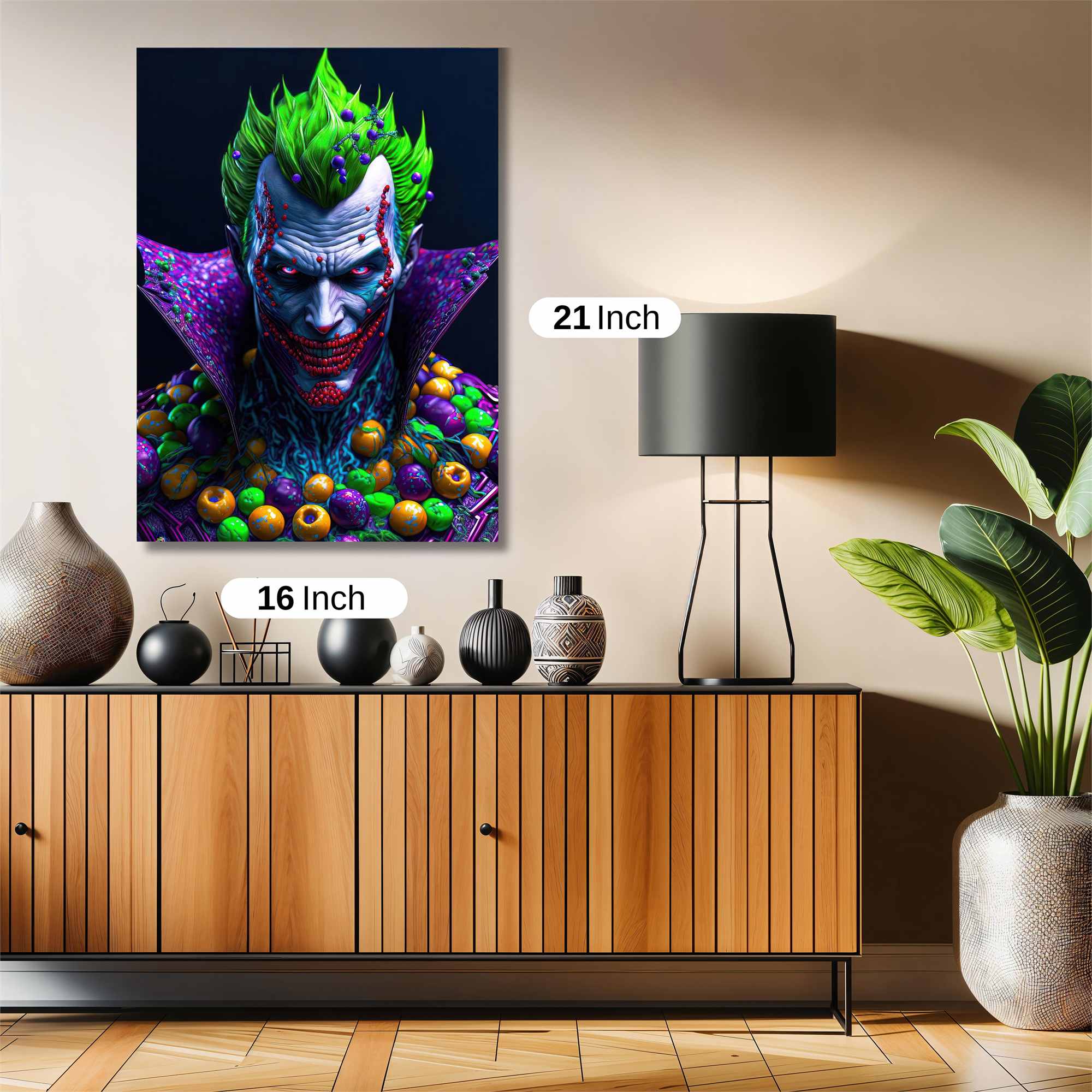 Joker Maniacal Safe Wall Magnetic / M