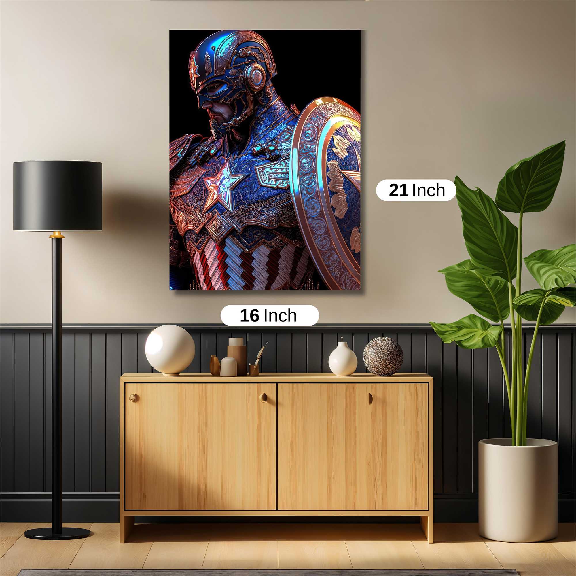 Captain Regal Safe Wall Magnetic / M