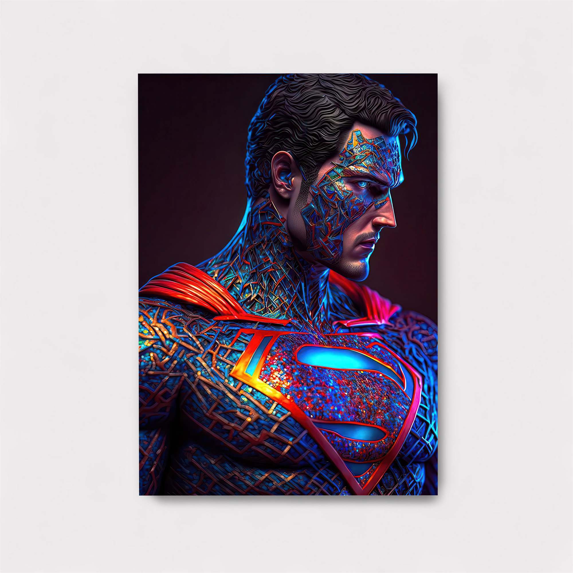 Superman Resilient Safe Wall Magnetic / M