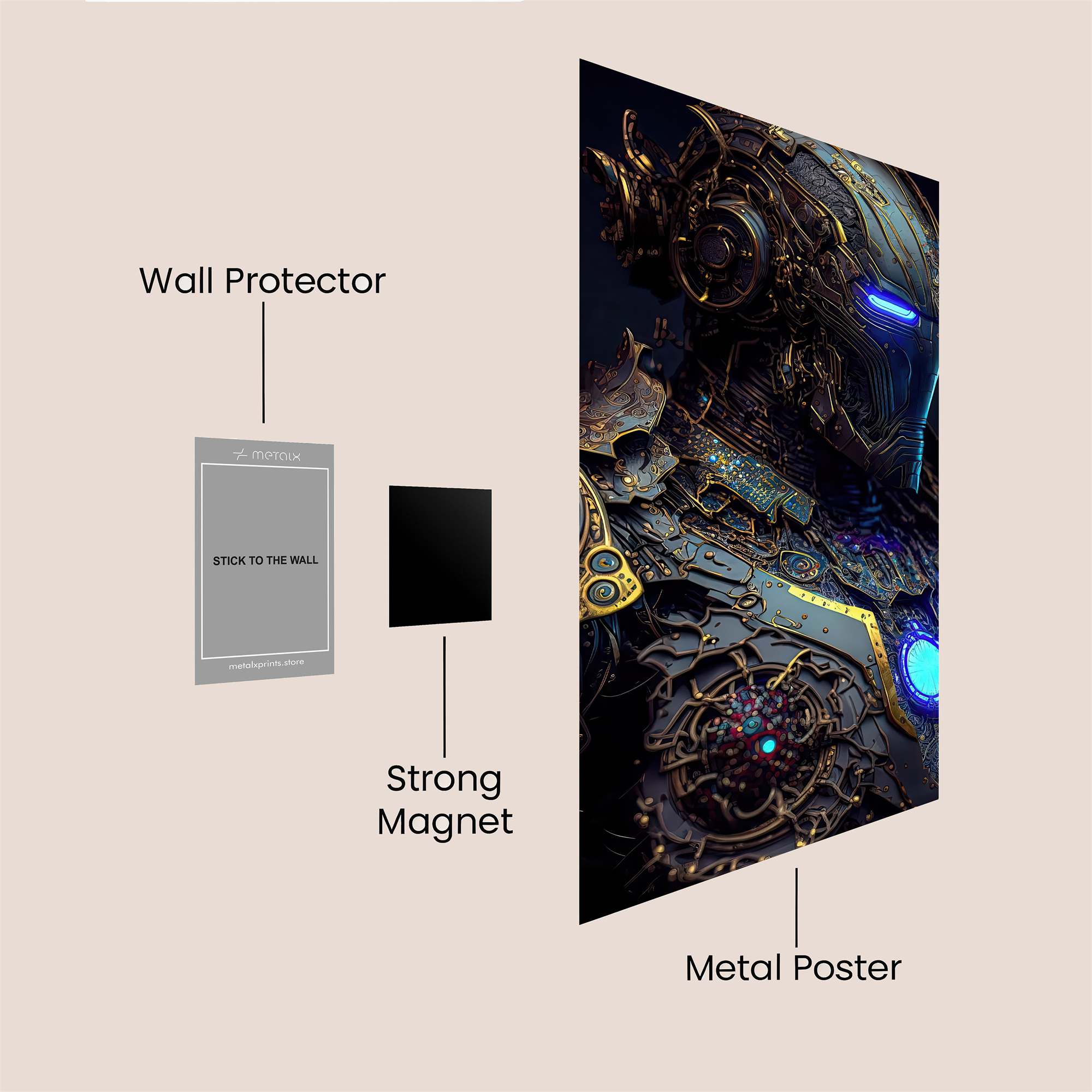 Ironclad Majesty Safe Wall Magnetic / M