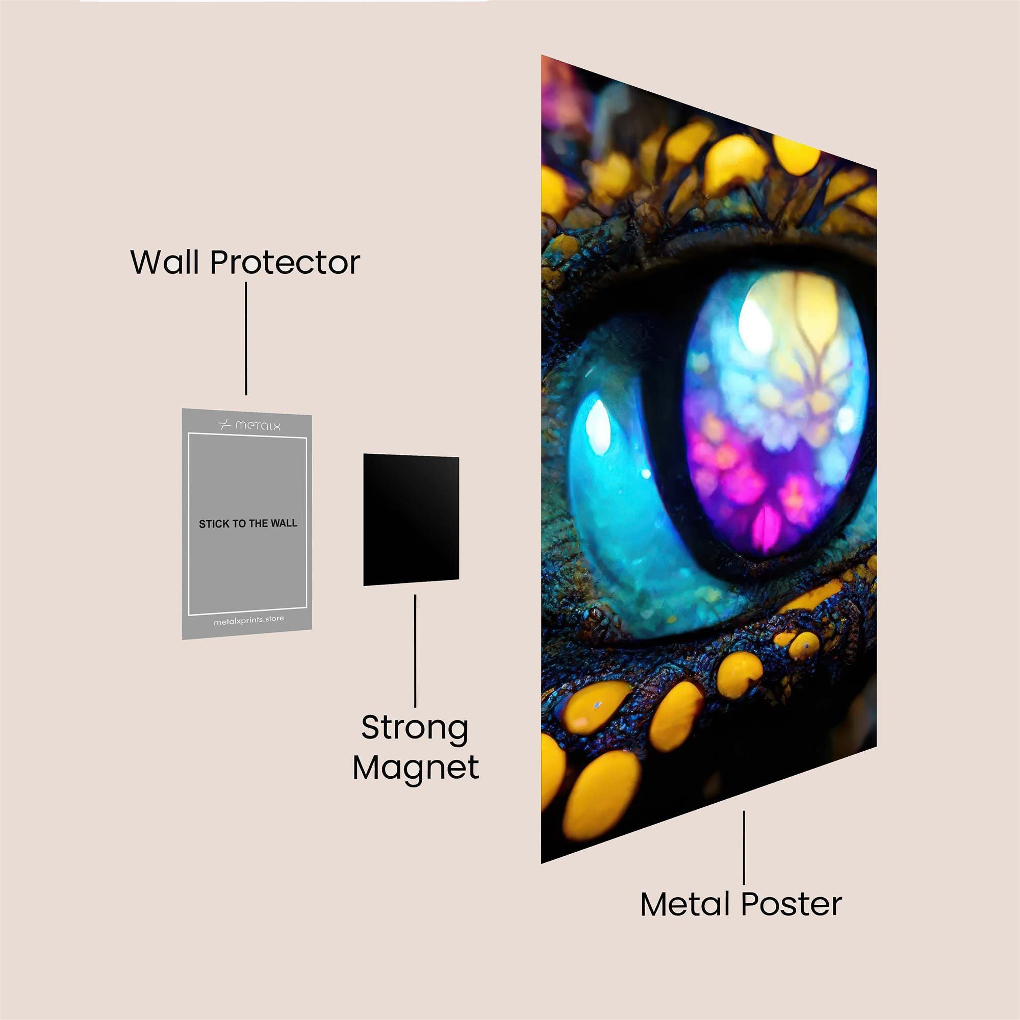 Dragon Dream Safe Wall Magnetic / M