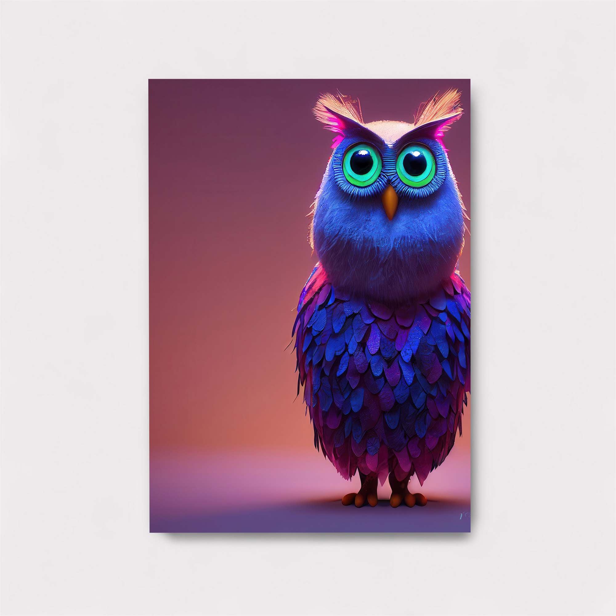 Owl Dreamscape Safe Wall Magnetic / M