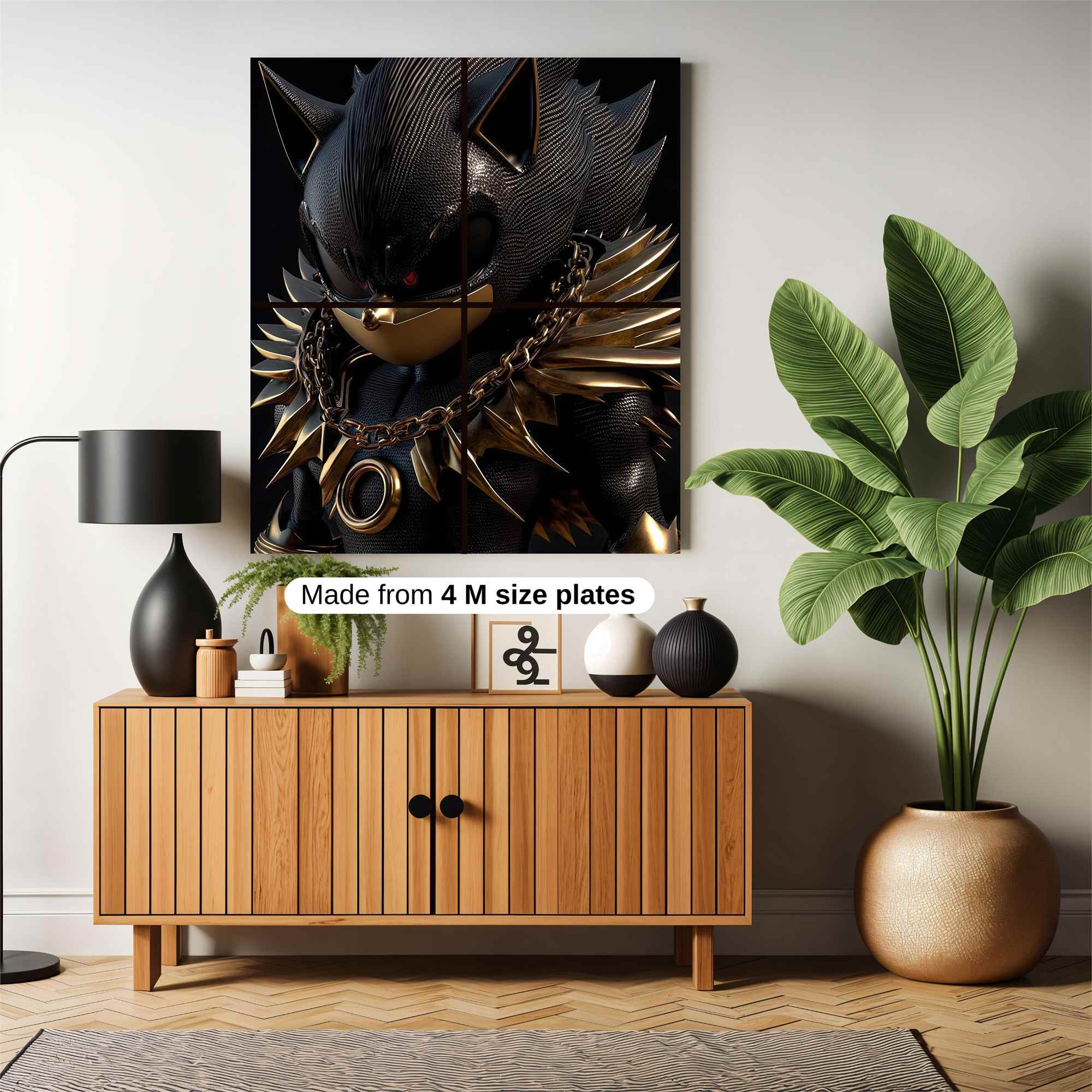 Mephiles Menace Safe Wall Magnetic / M