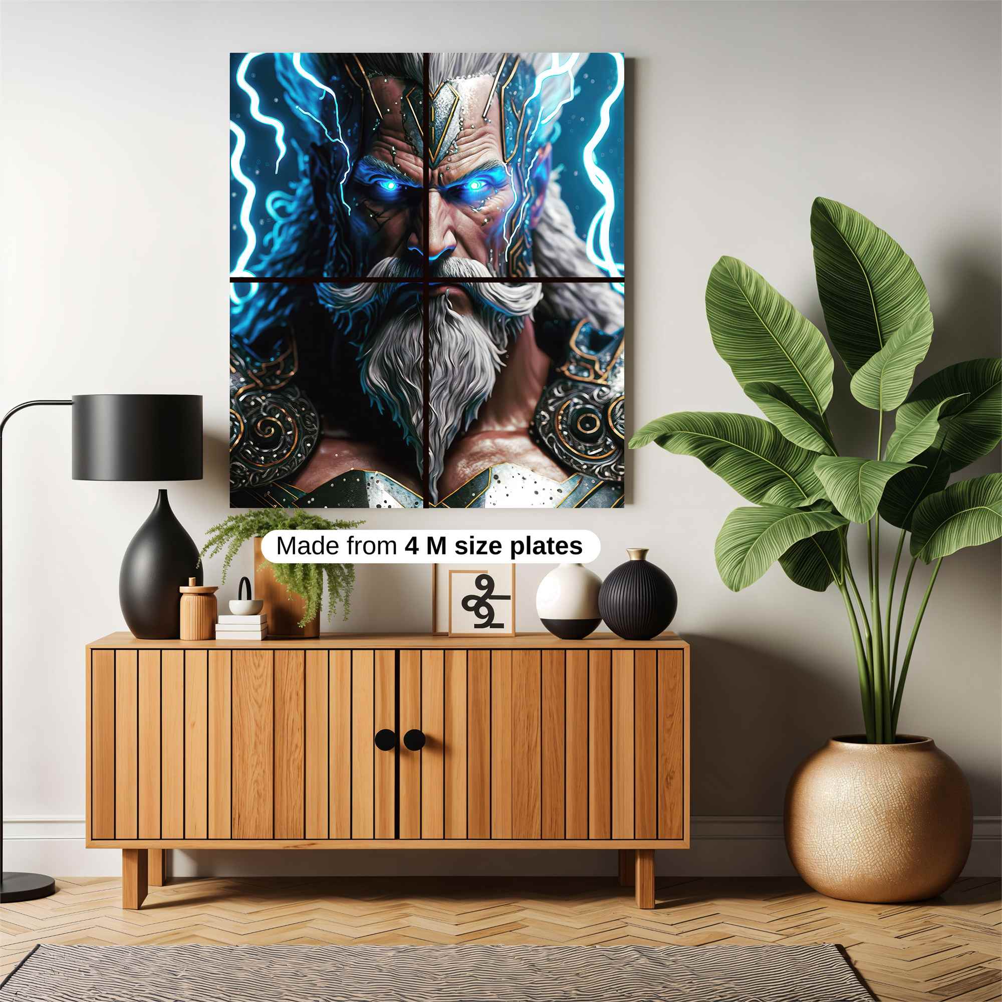 Zeus Enraged Safe Wall Magnetic / M