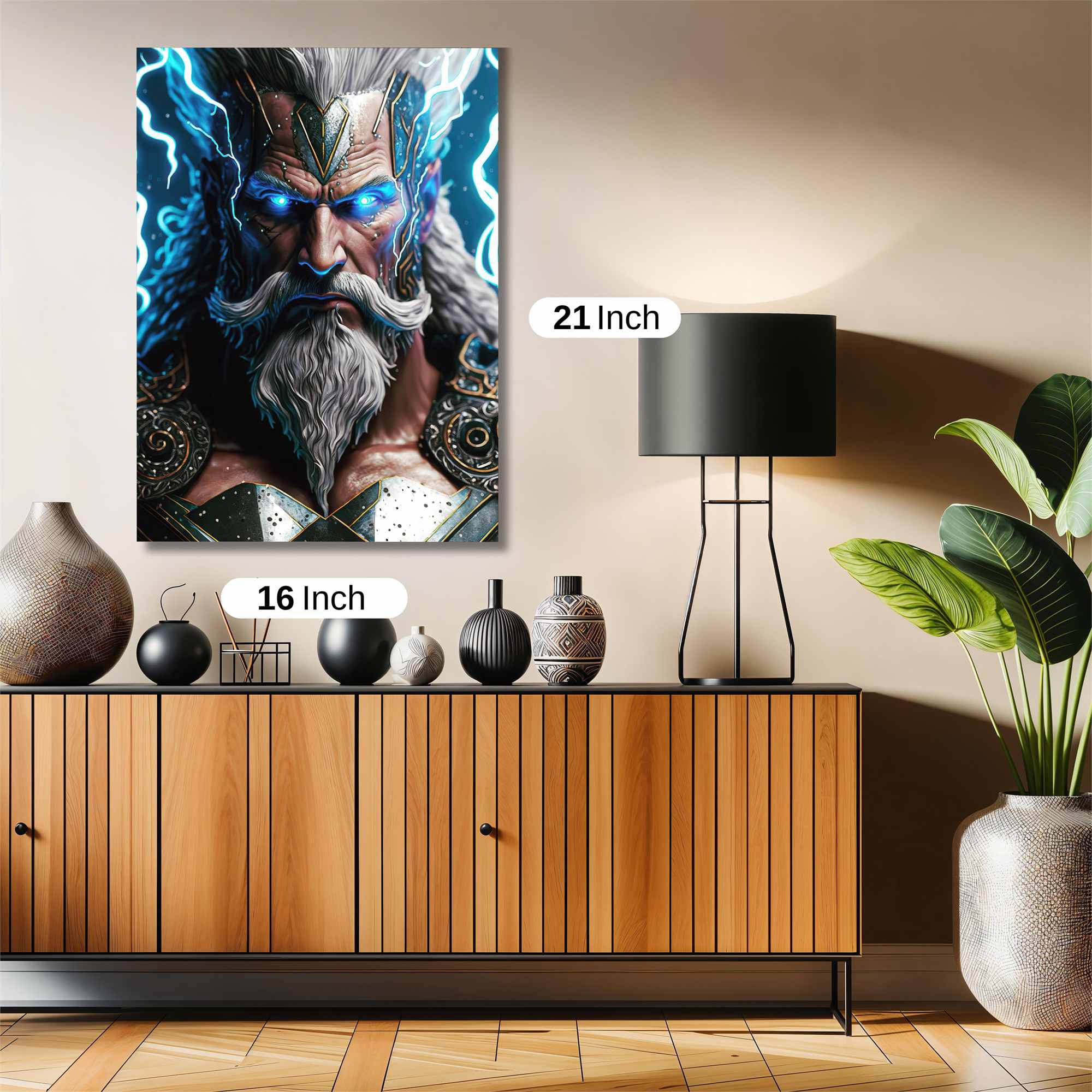 Zeus Enraged Safe Wall Magnetic / M