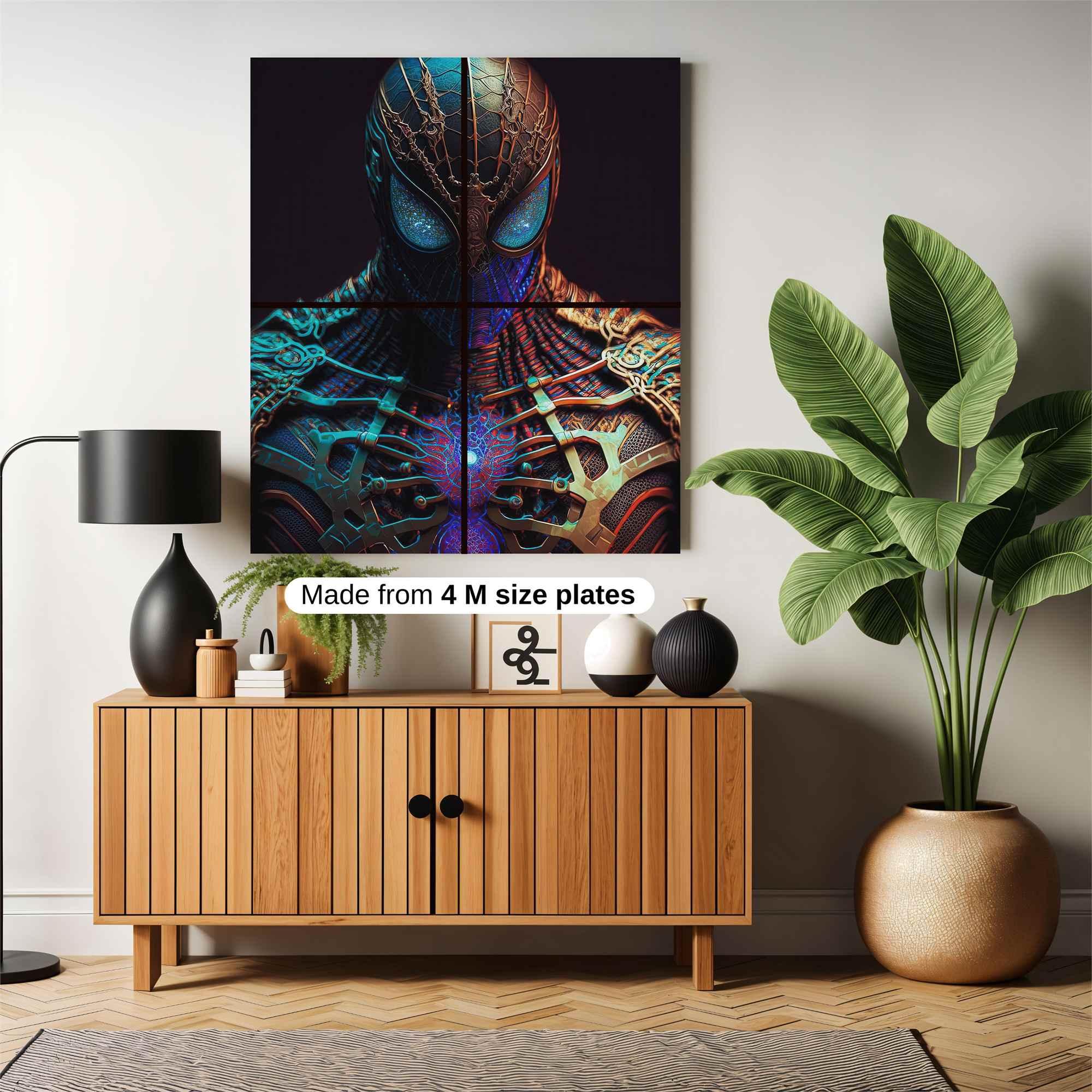 Spider Enigma Safe Wall Magnetic / M