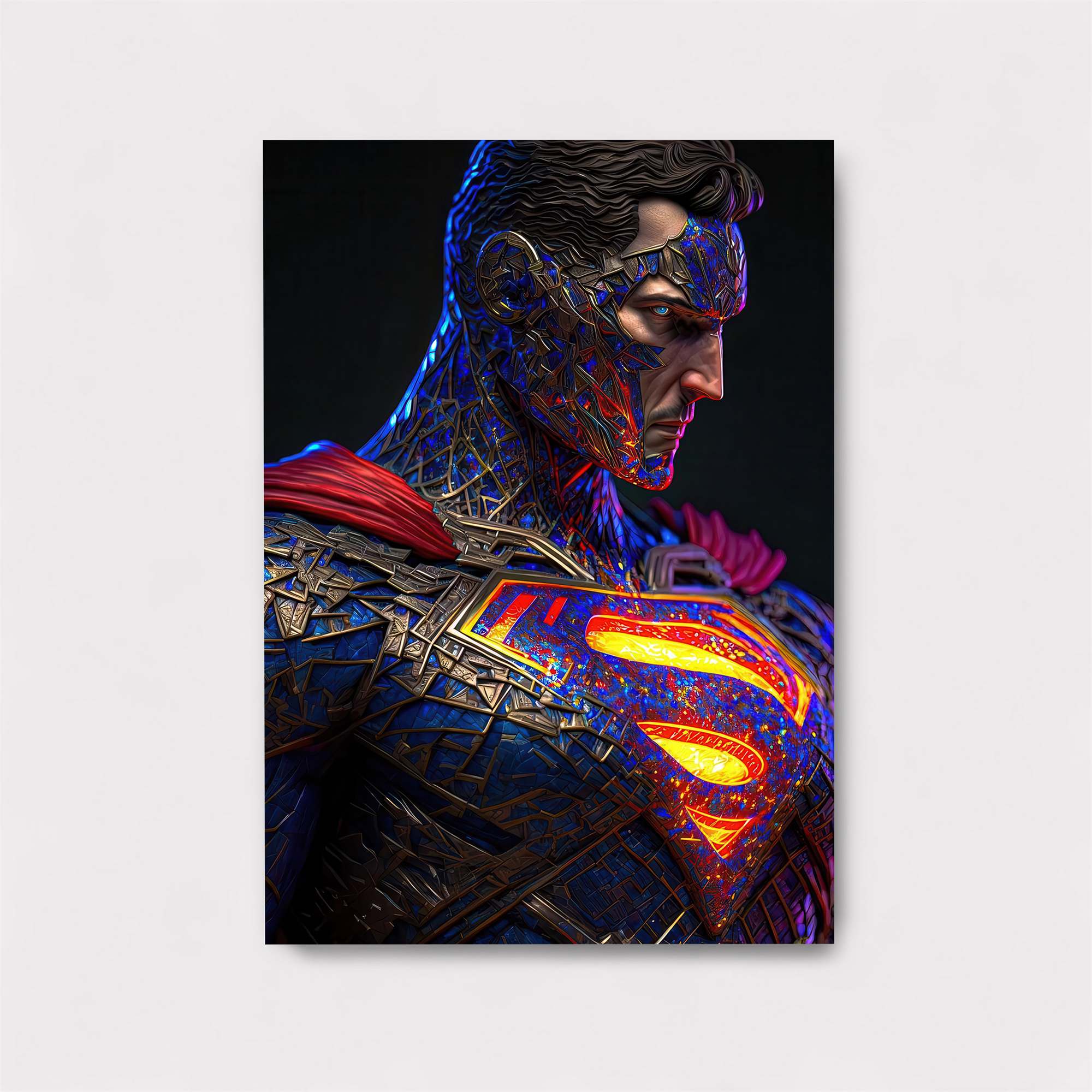 Superman Resilient Safe Wall Magnetic / M