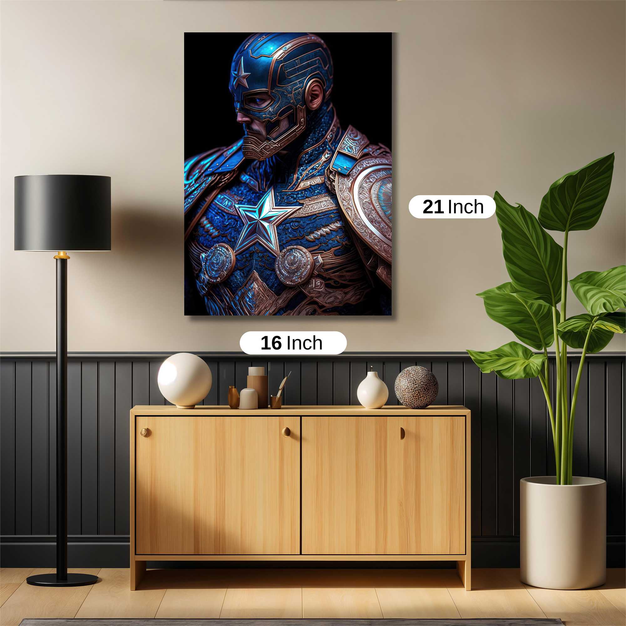 Captain Regal Safe Wall Magnetic / M