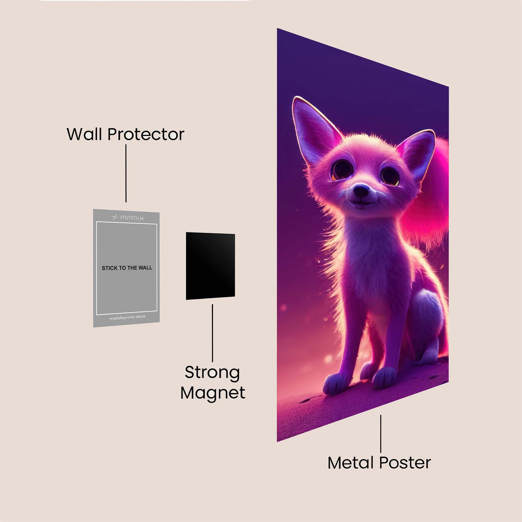 Fox Radiance Safe Wall Magnetic / M