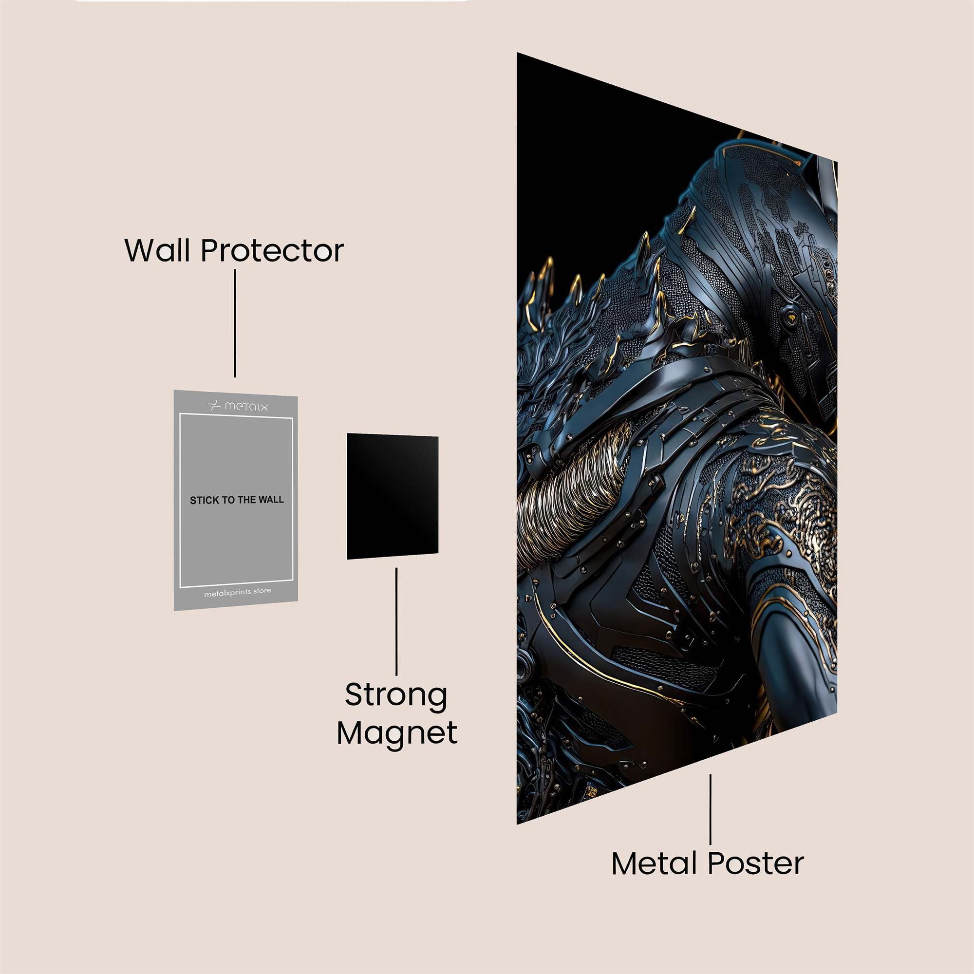 Panther Regal Safe Wall Magnetic / M
