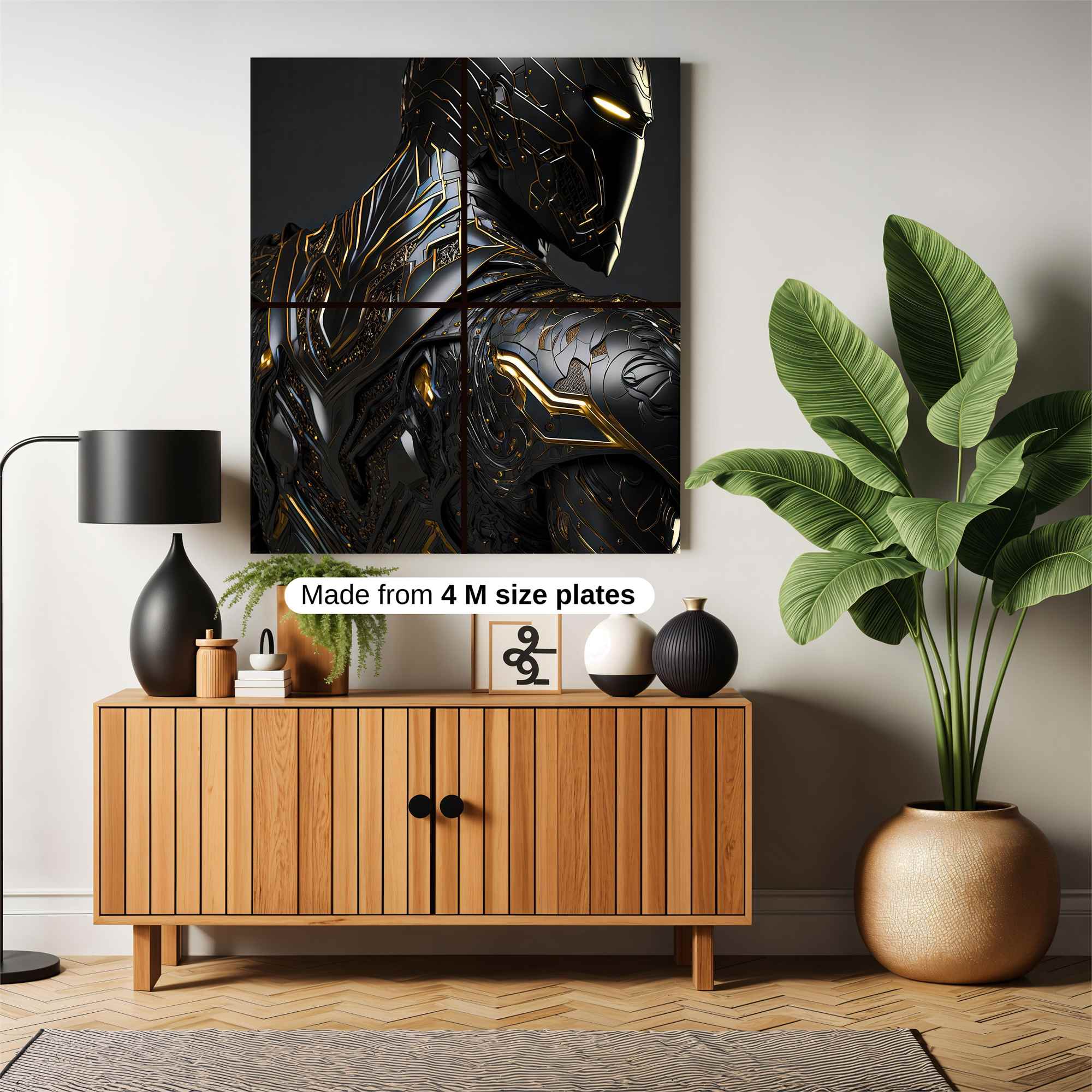 Black Enigma Safe Wall Magnetic / M