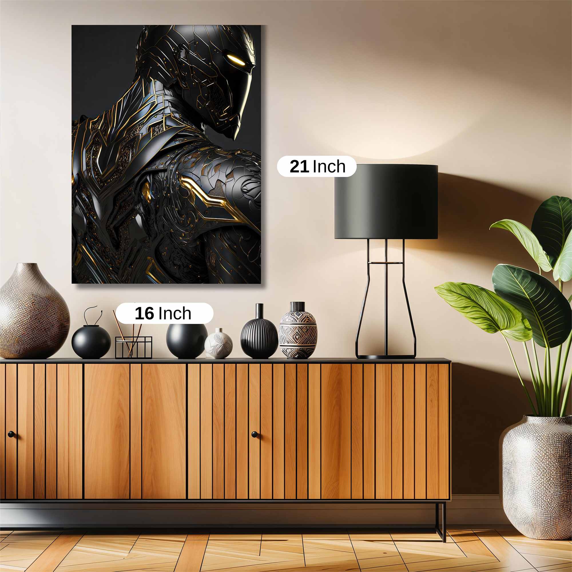 Black Enigma Safe Wall Magnetic / M