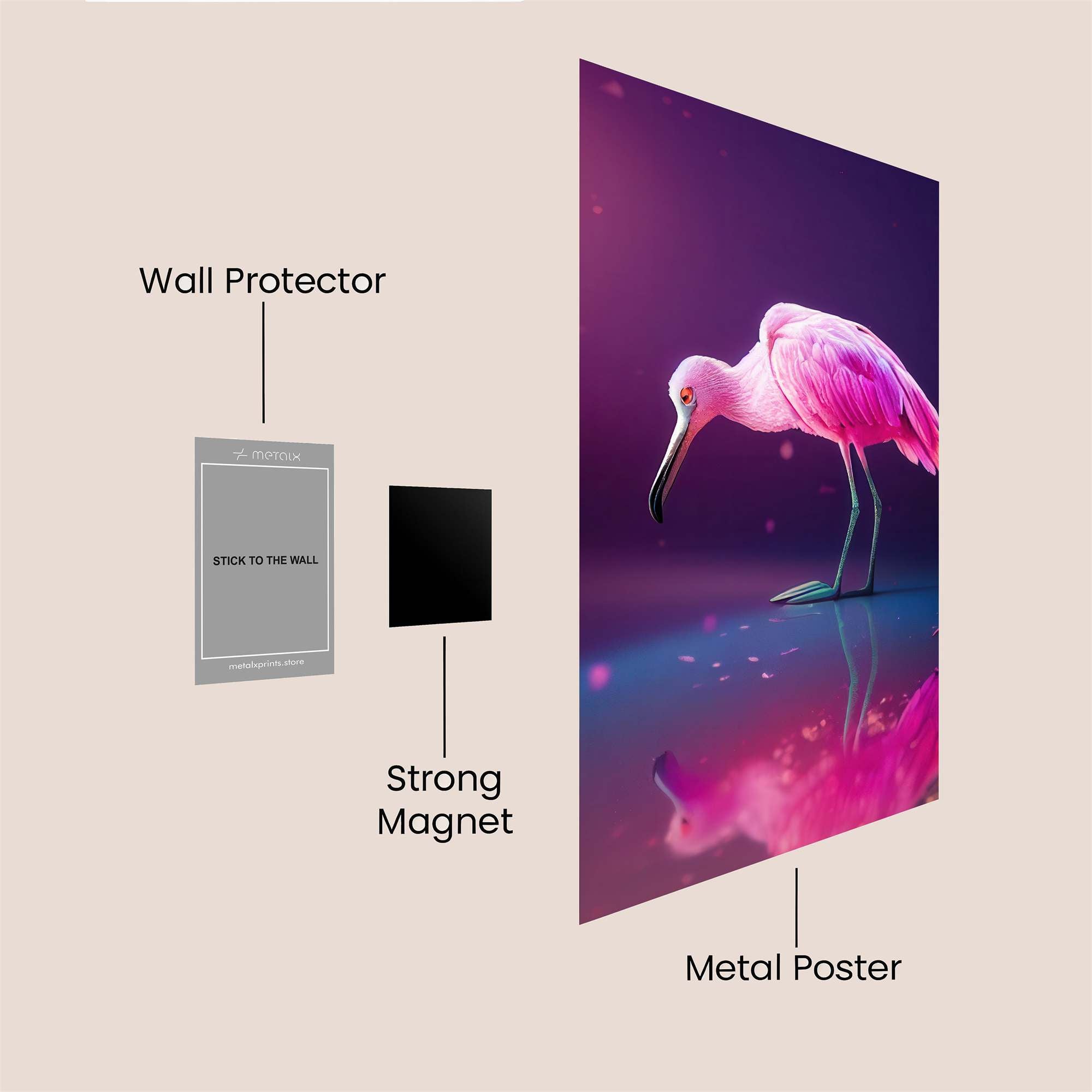 Ibis Dream Safe Wall Magnetic / M
