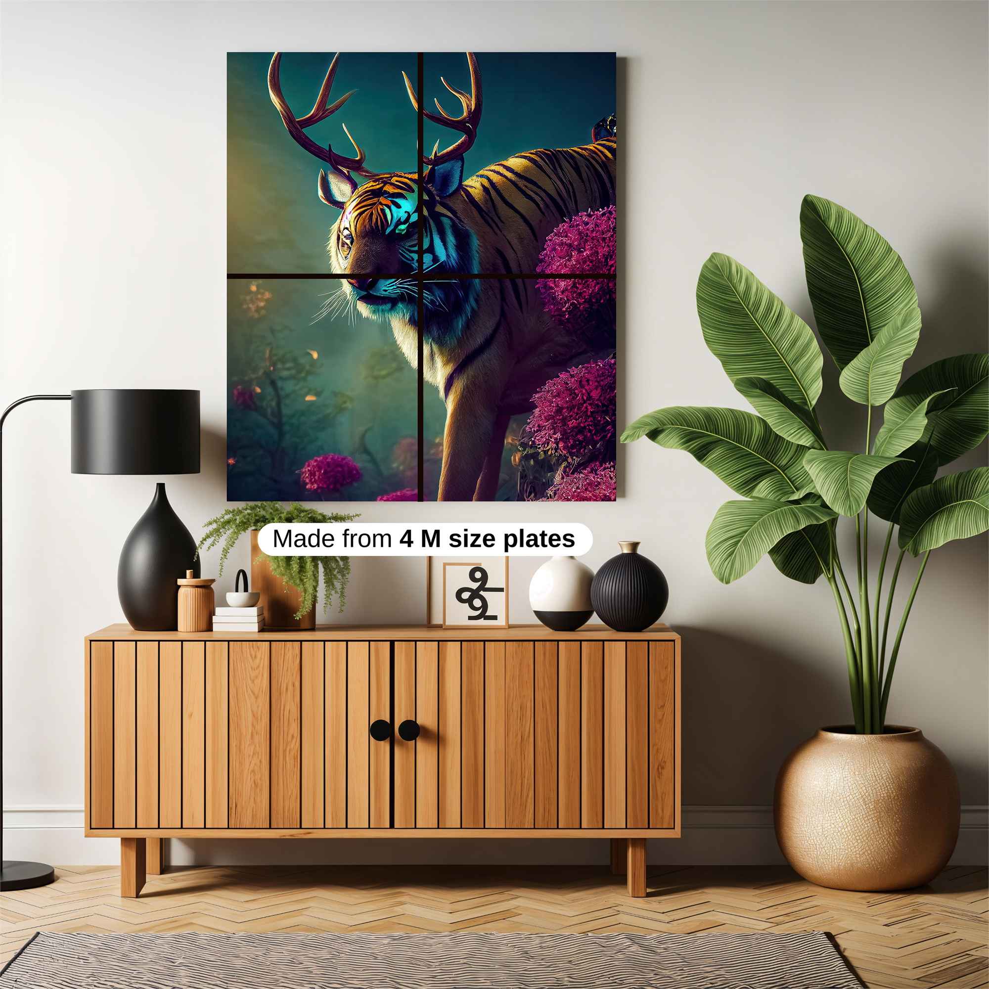 Tiger Enigma Safe Wall Magnetic / M