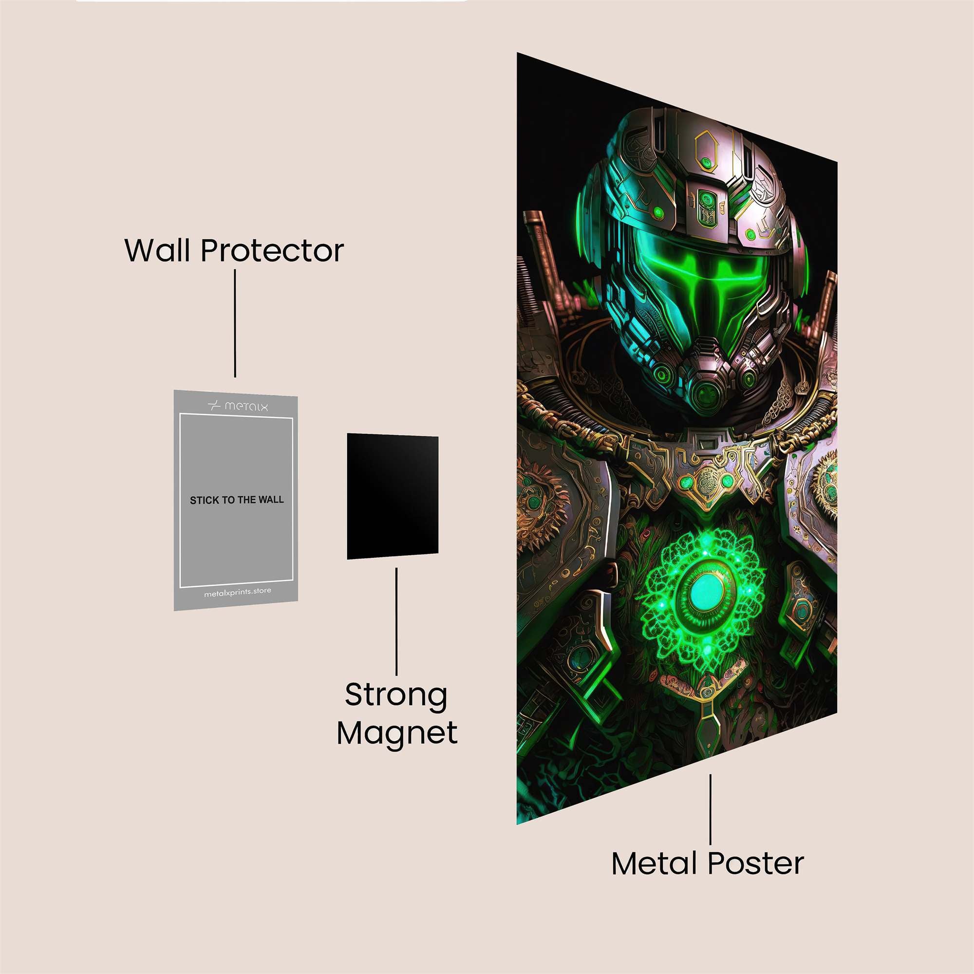 Doom Mystic Safe Wall Magnetic / M
