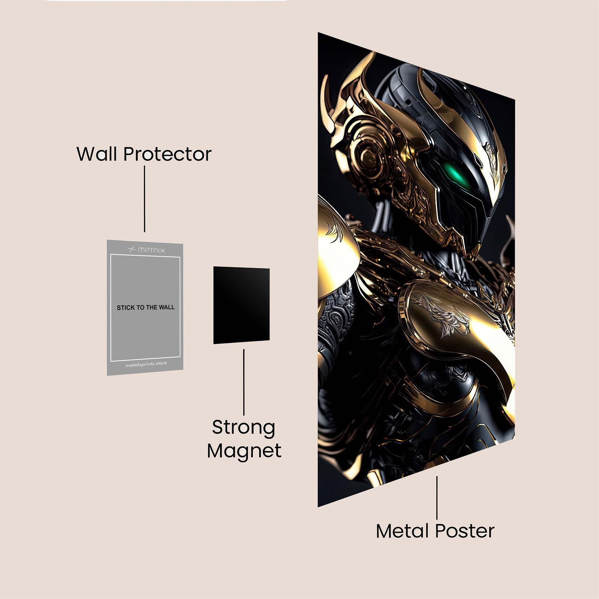 Ultron Majestic Safe Wall Magnetic / M