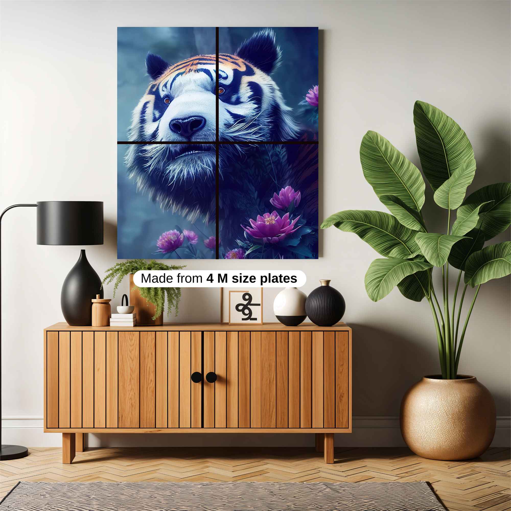 Tiger Enigma Safe Wall Magnetic / M