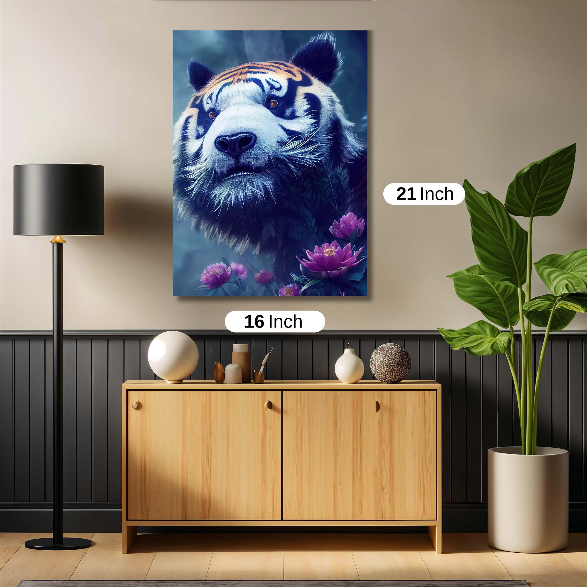 Tiger Enigma Safe Wall Magnetic / M