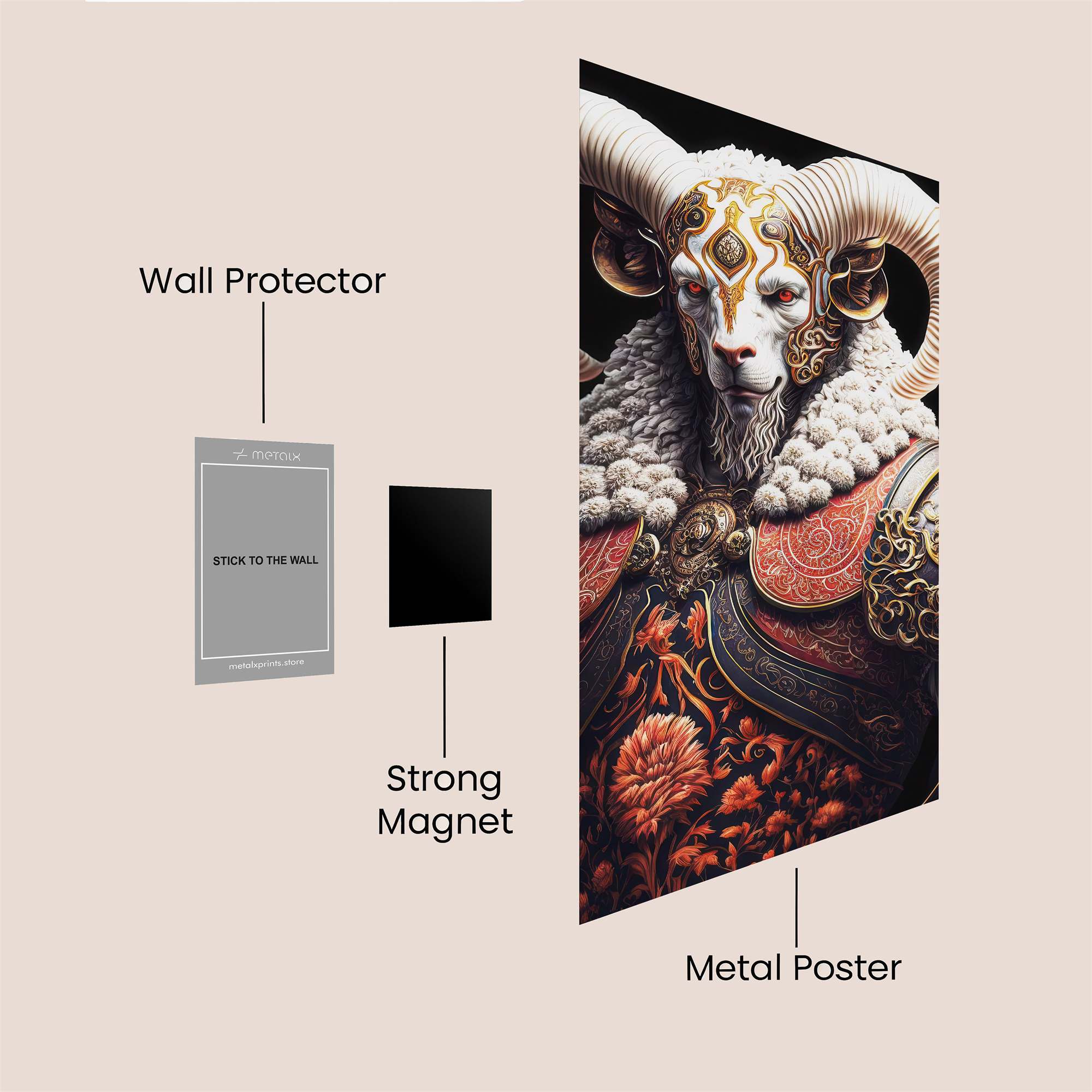 Aries Regal Safe Wall Magnetic / M