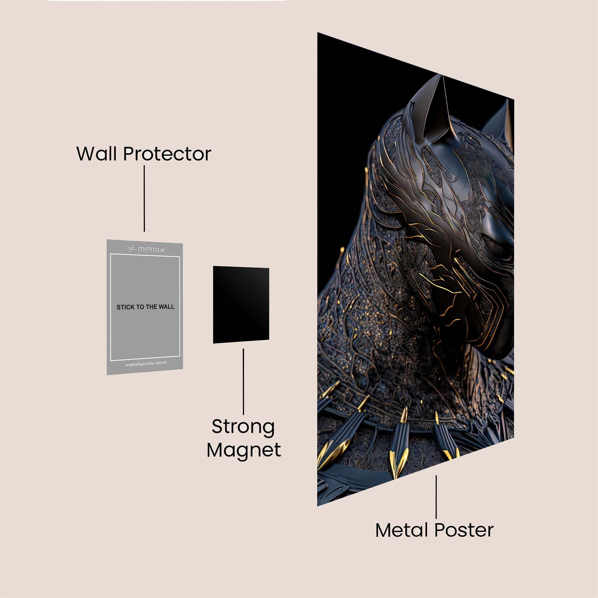 Panther Regal Safe Wall Magnetic / M