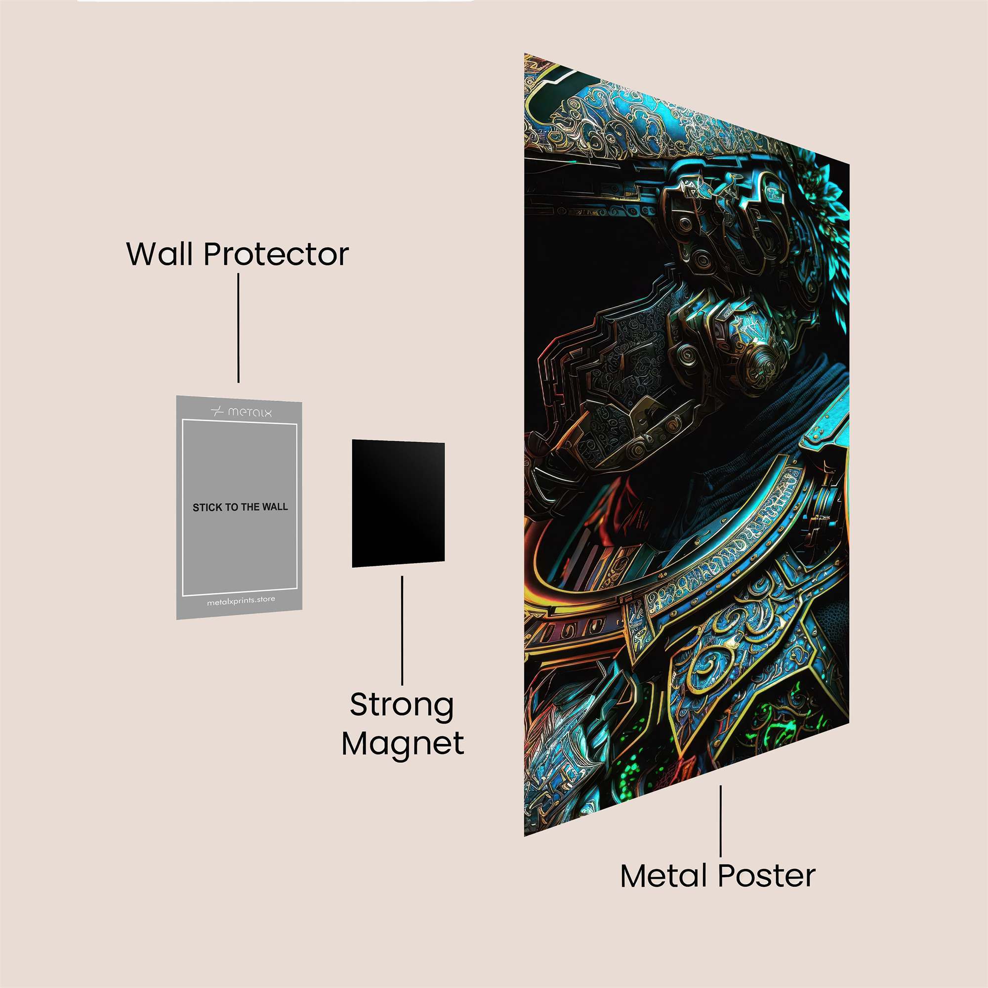 Knight Regal Safe Wall Magnetic / M