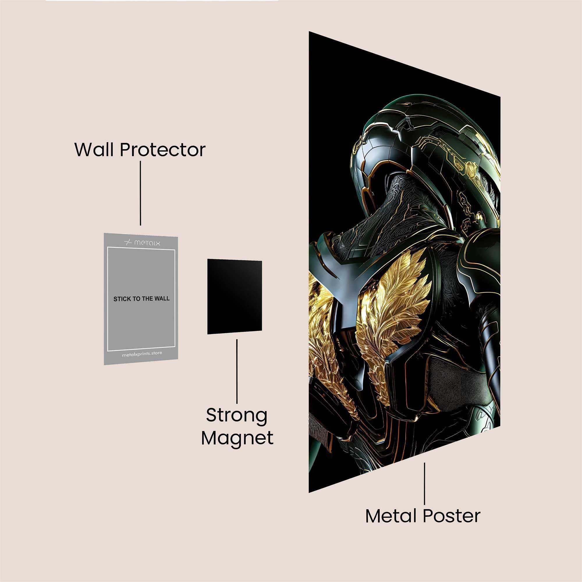 Ironheart Majestic Safe Wall Magnetic / M