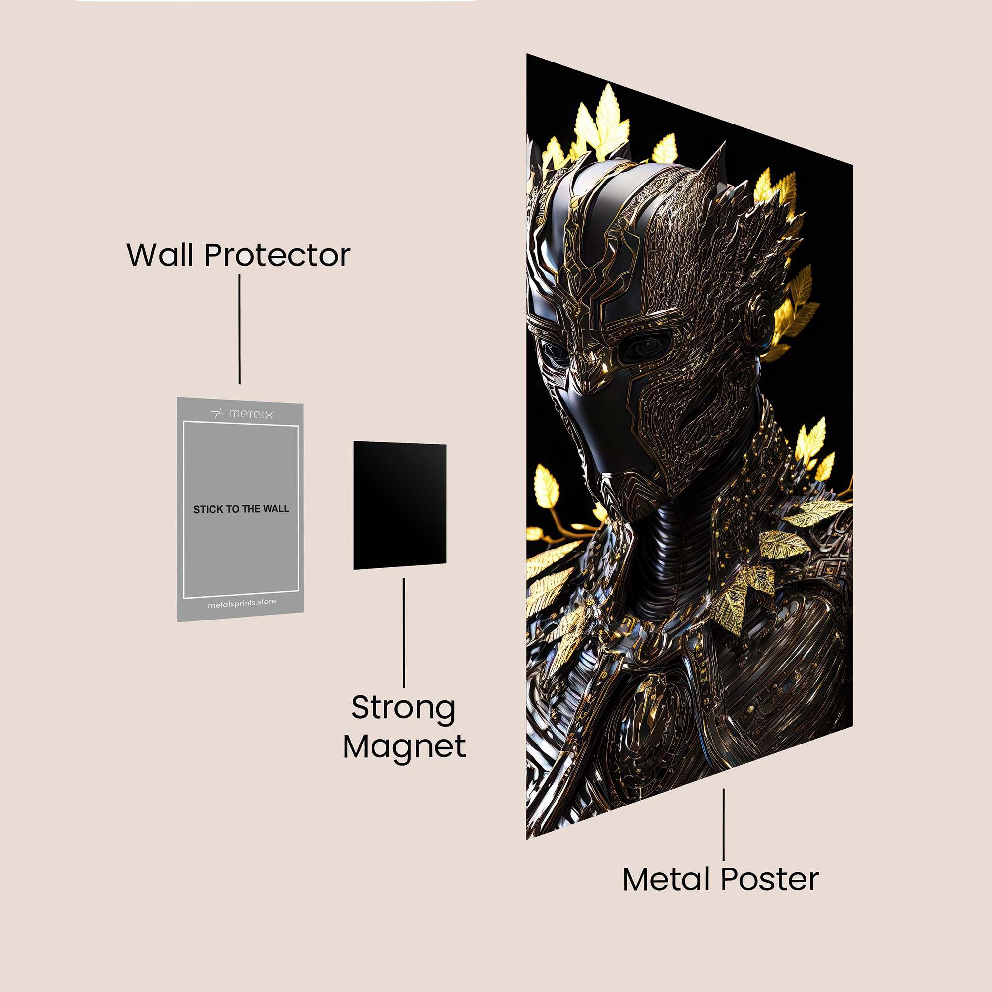 Autumn Warrior Safe Wall Magnetic / M