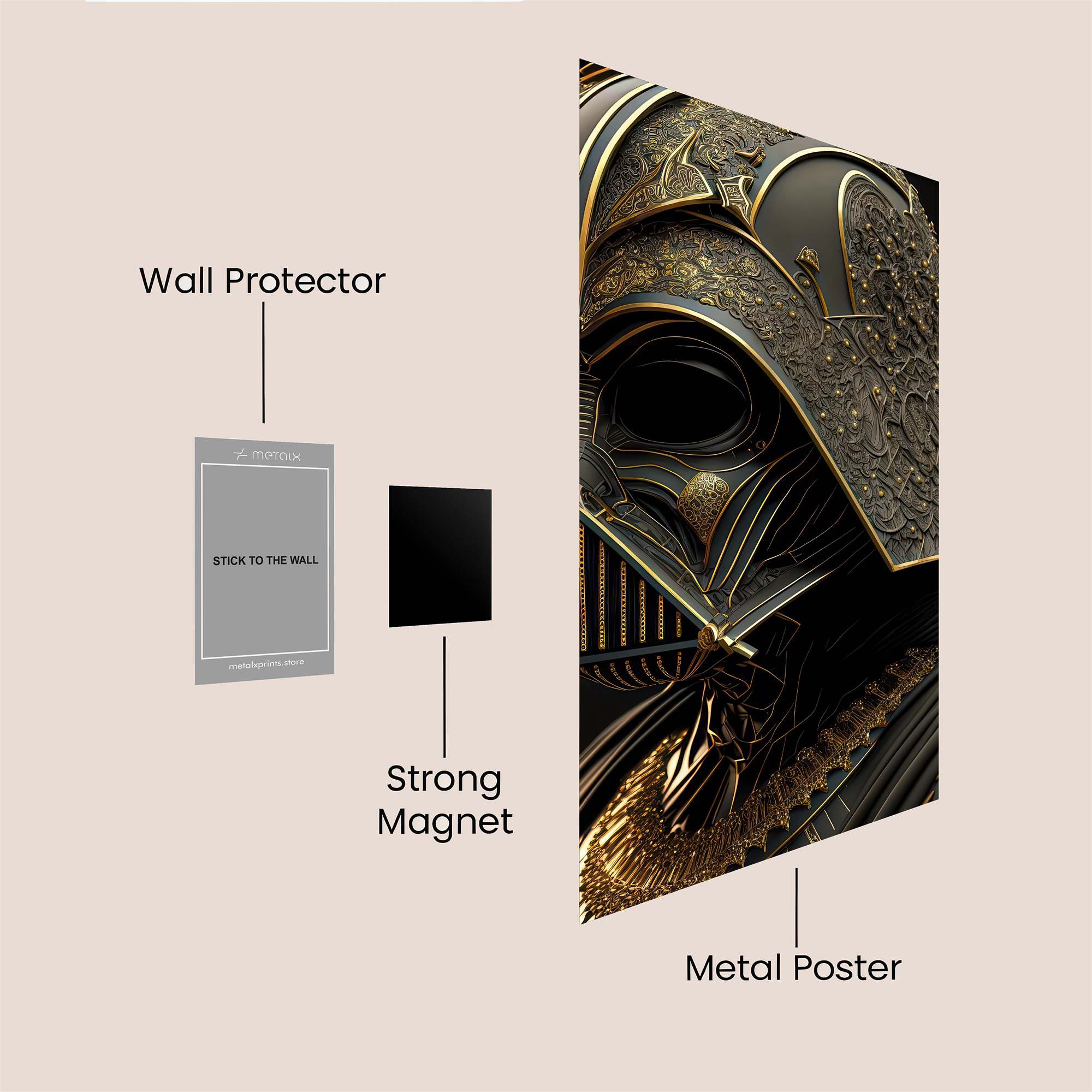 Darth Regal Safe Wall Magnetic / M