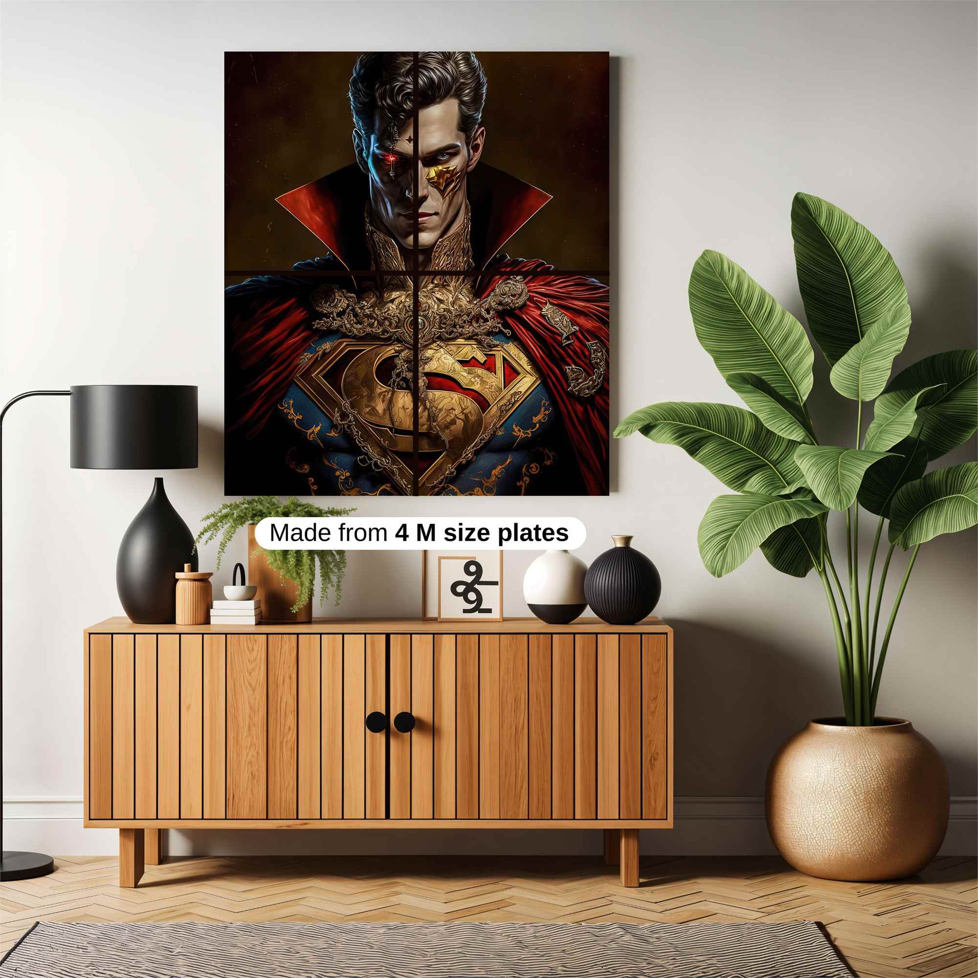 Superman Sinister Safe Wall Magnetic / M