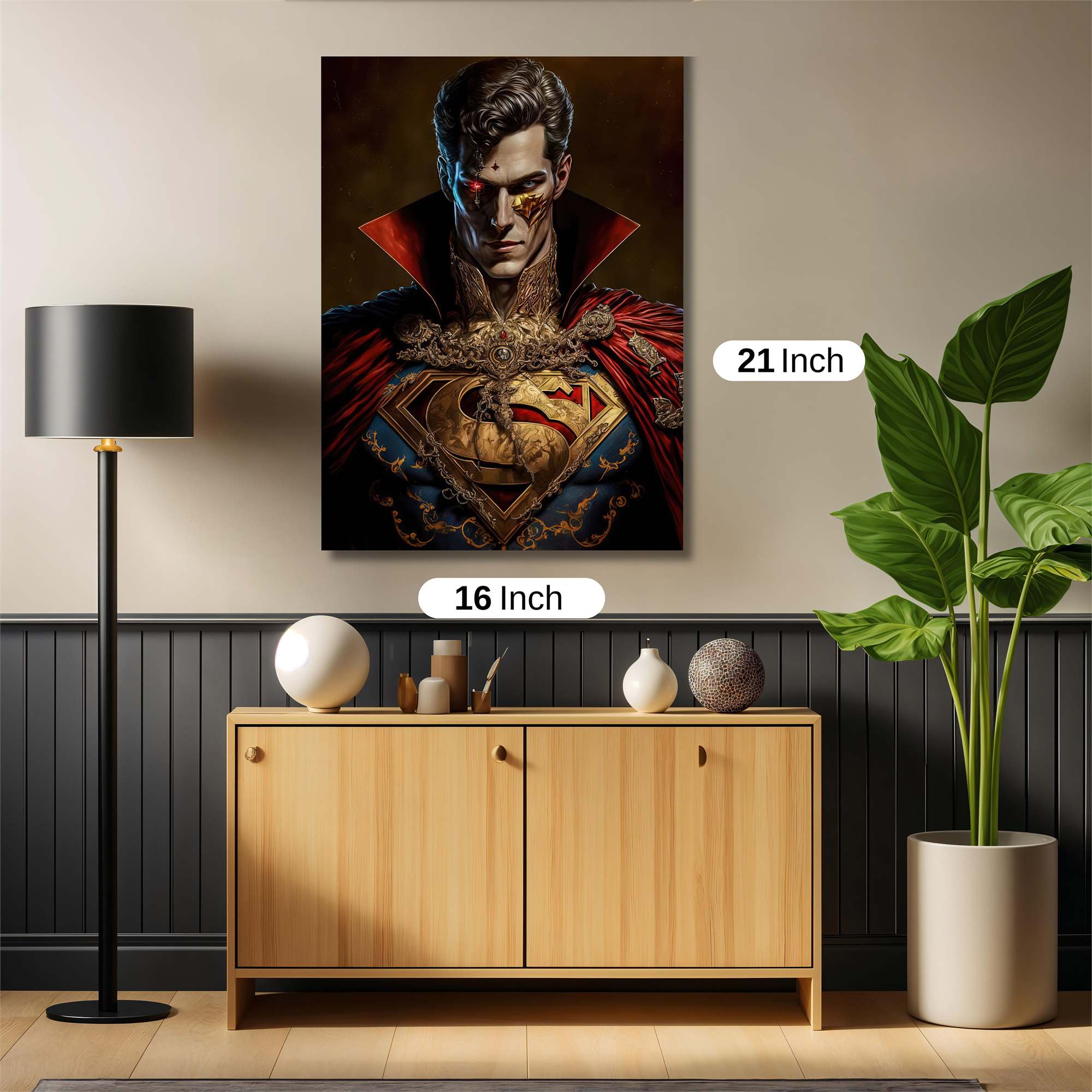 Superman Sinister Safe Wall Magnetic / M
